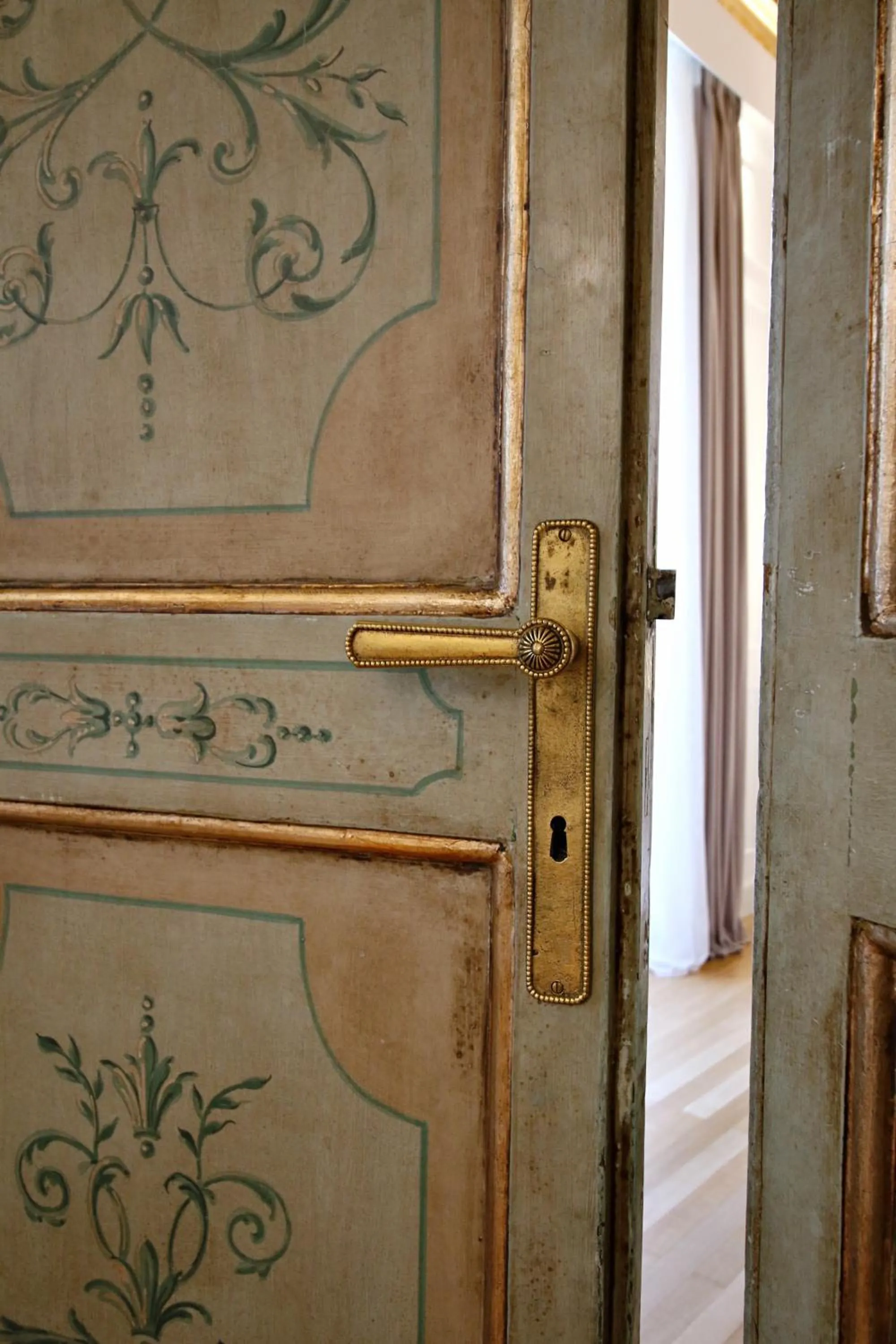 Decorative detail in Palazzo Goldoni Condotti Collection