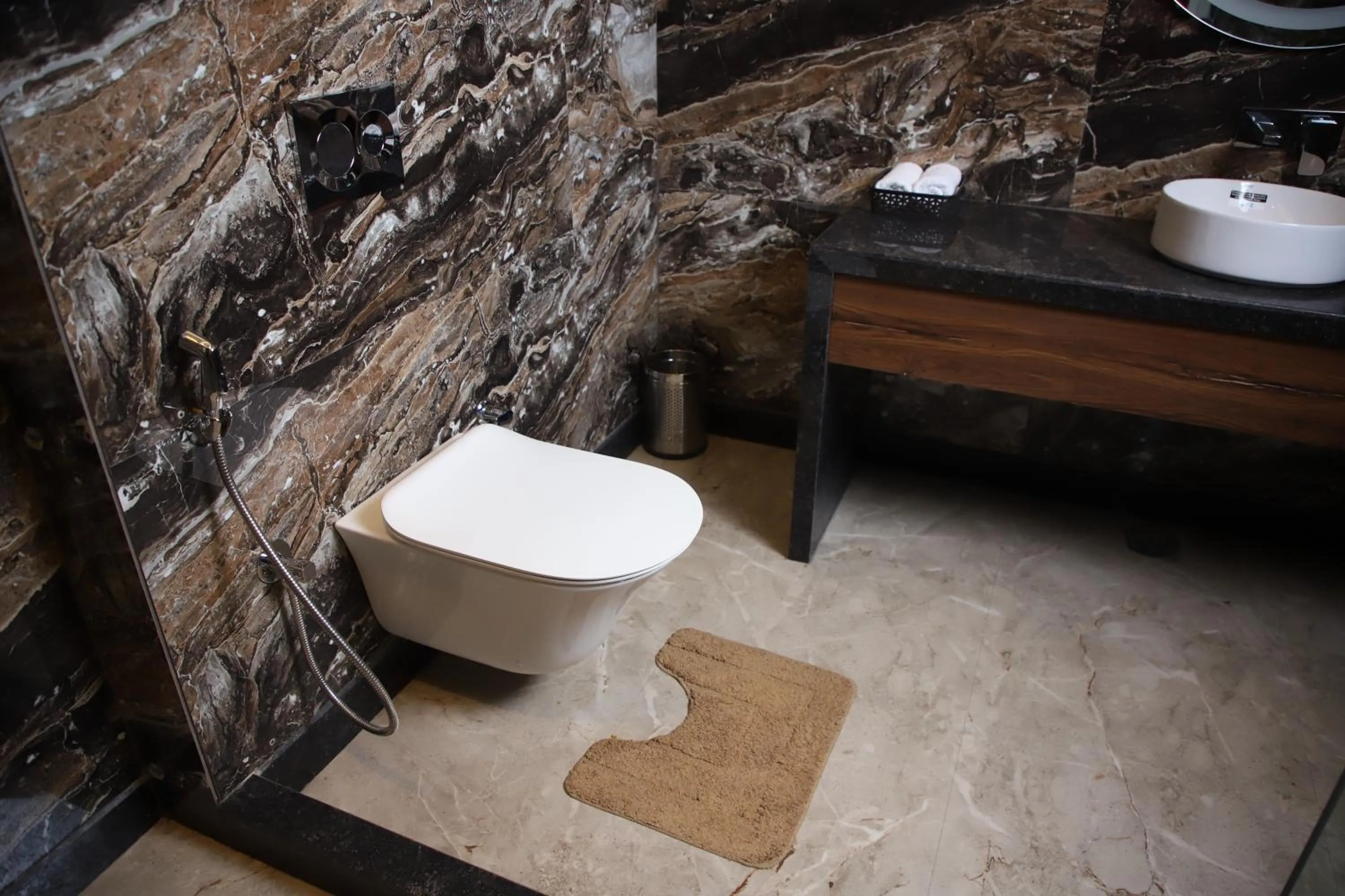 Bathroom in Pink Villa Boutique Hotel