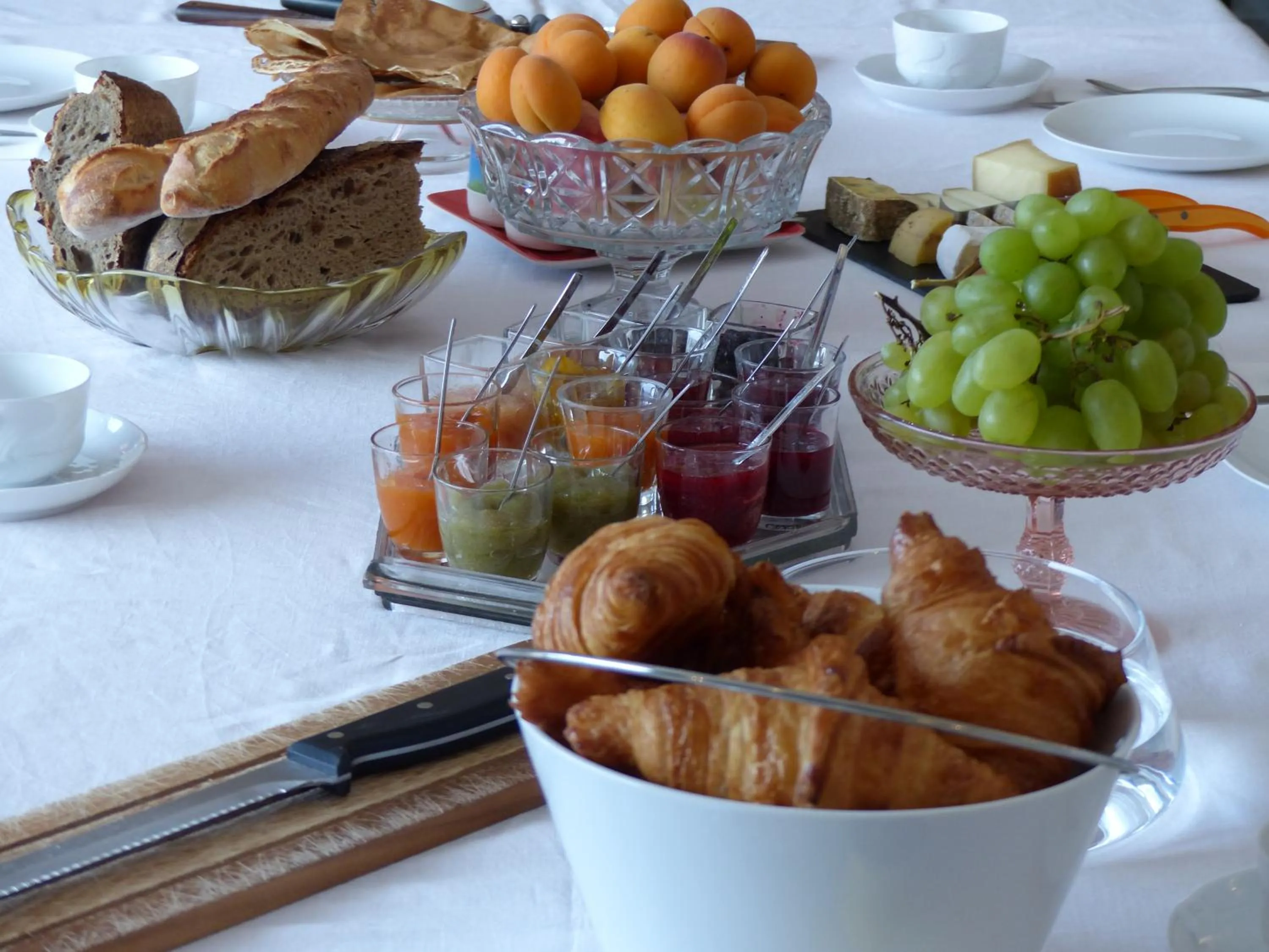 Food and drinks in Les Chambres d'hôtes de Kérasquer