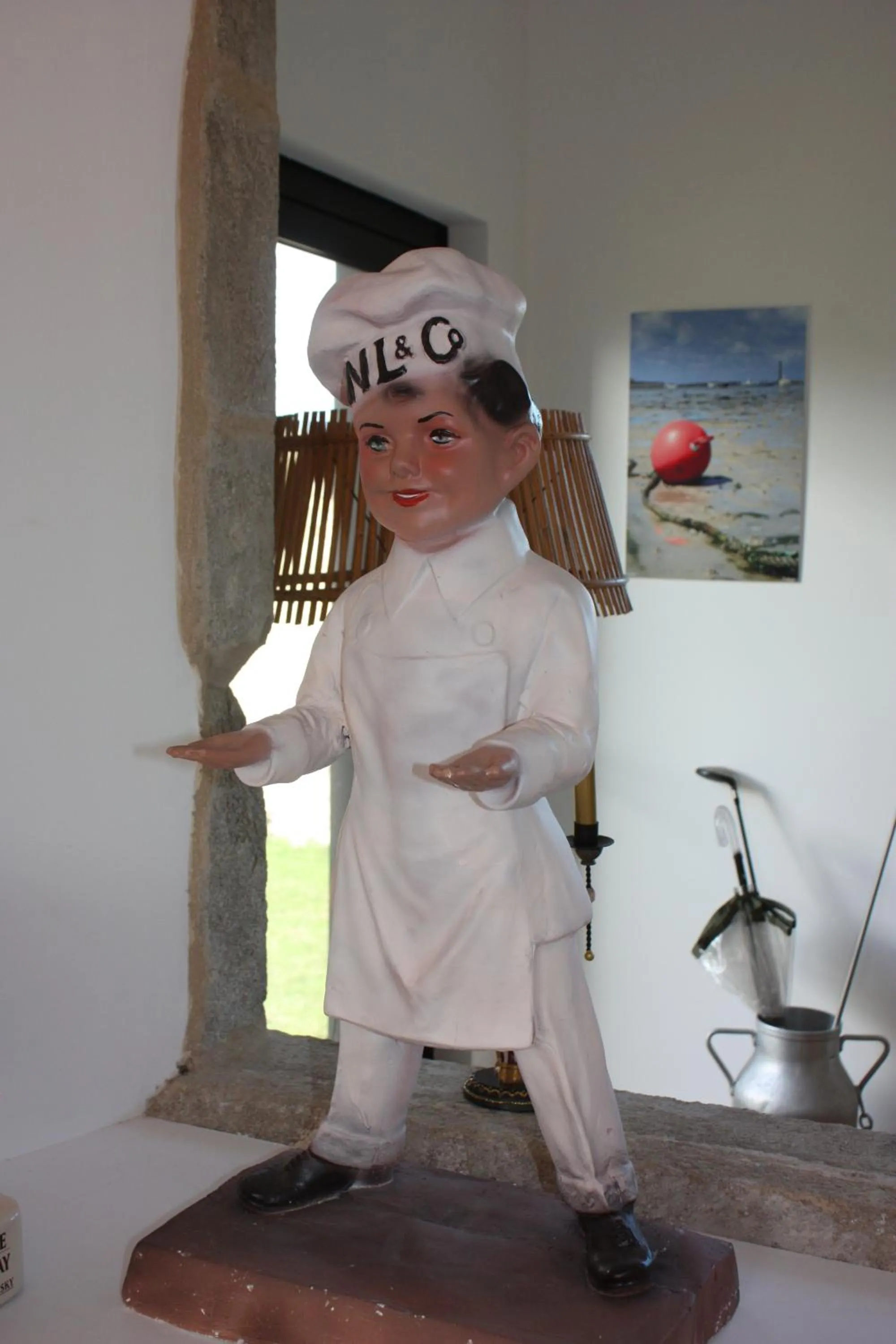 Decorative detail in Les Chambres d'hôtes de Kérasquer