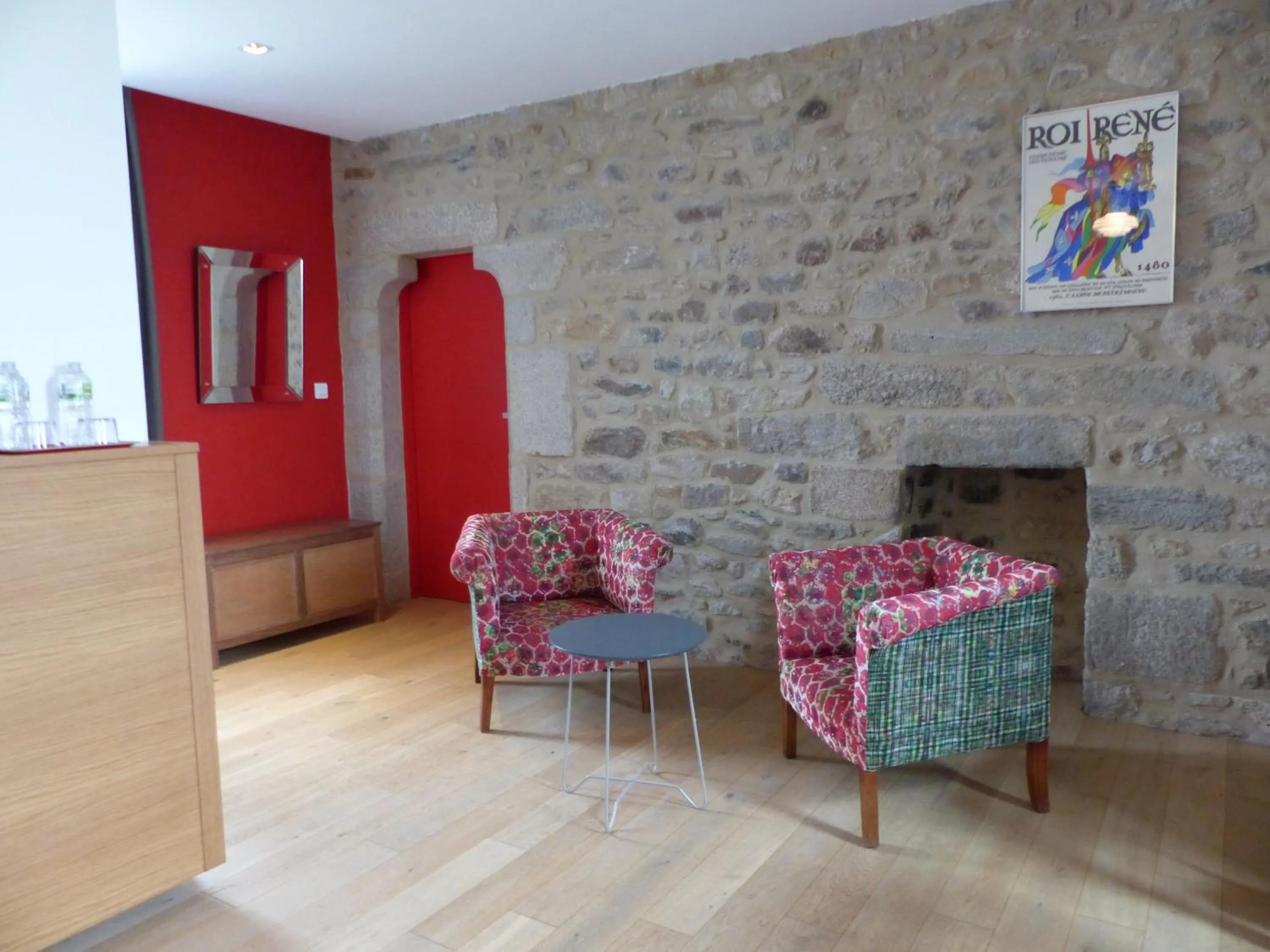 Seating area in Les Chambres d'hôtes de Kérasquer