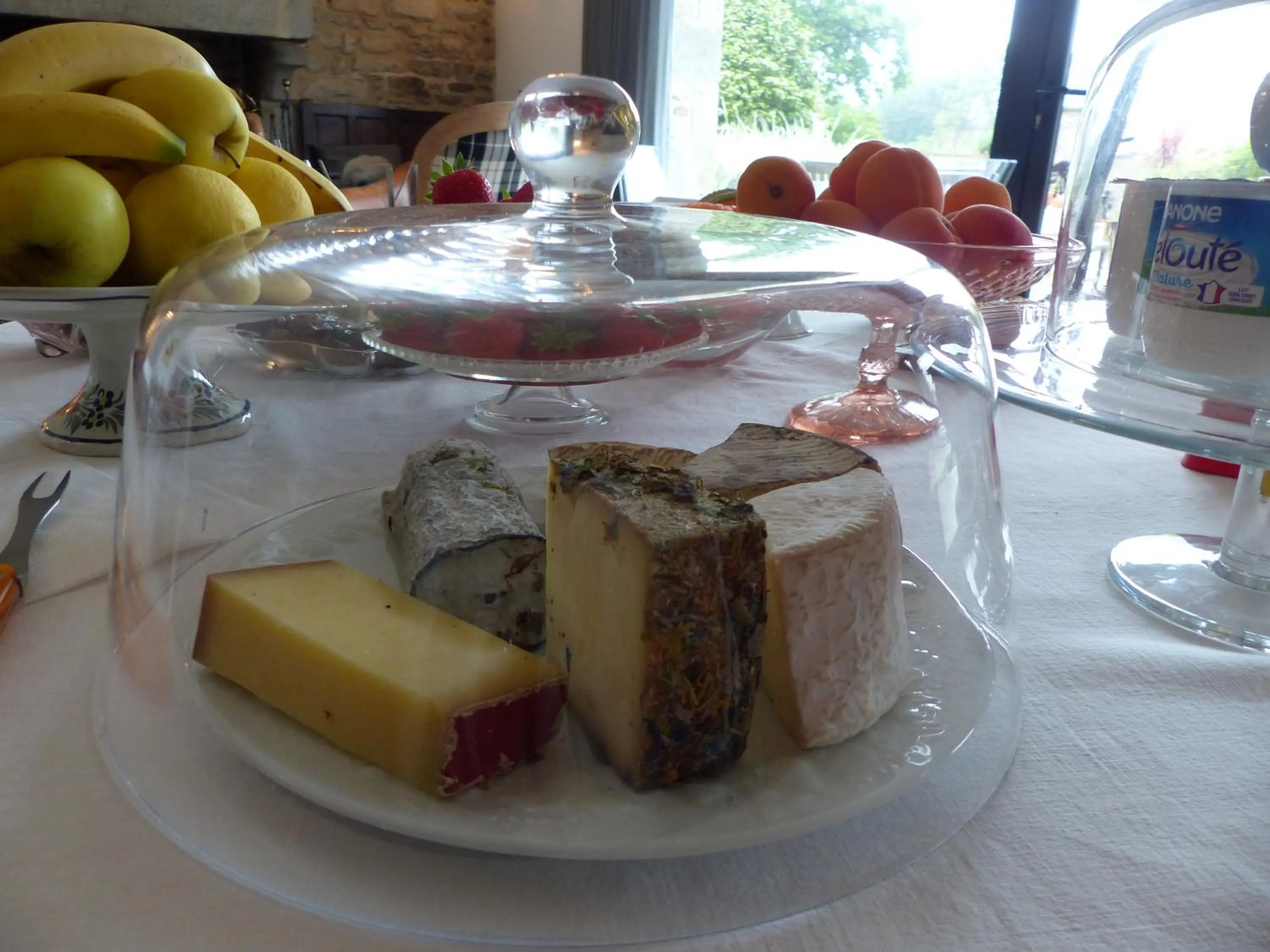 Food and drinks in Les Chambres d'hôtes de Kérasquer