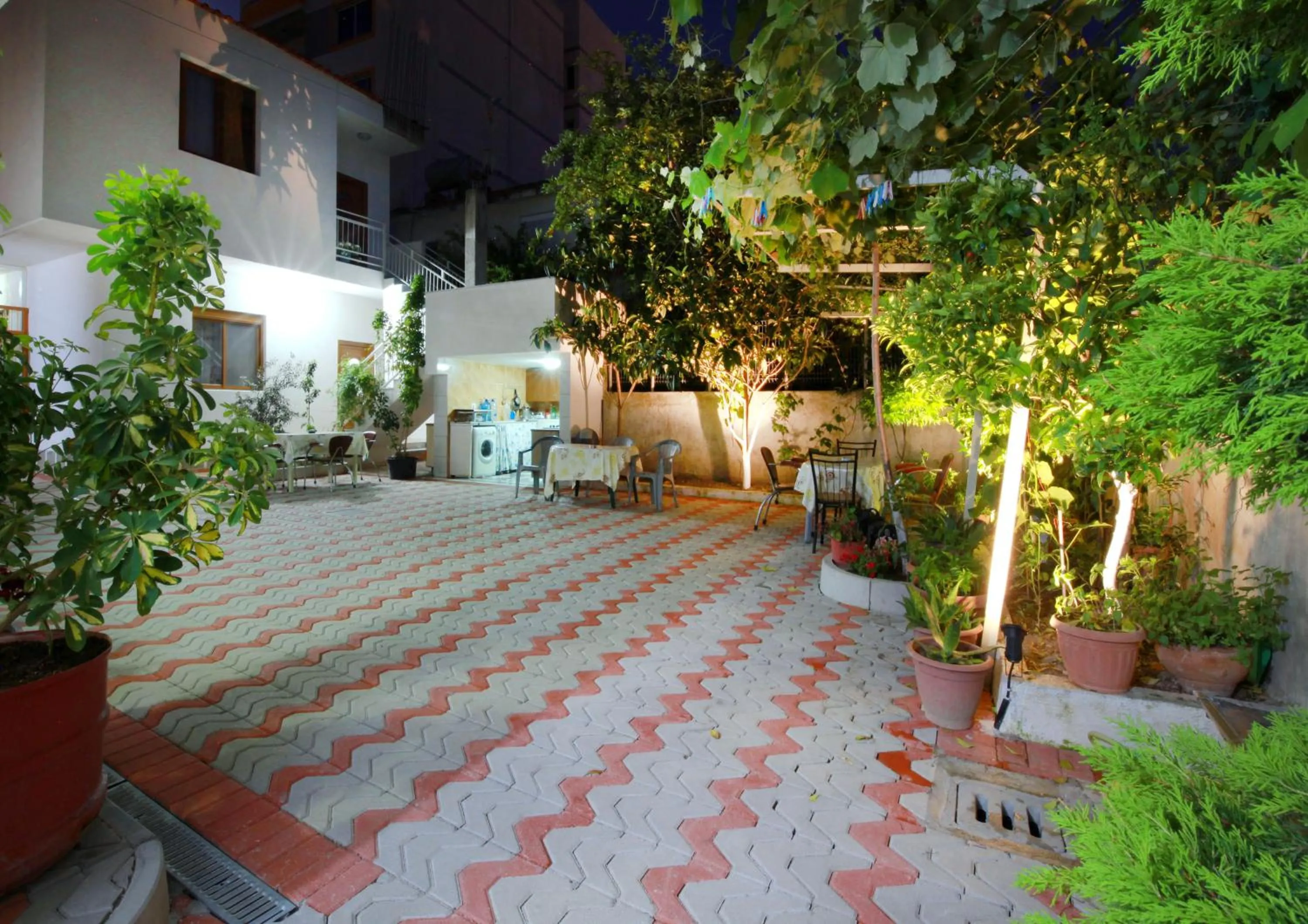 Patio in My Home Guest House