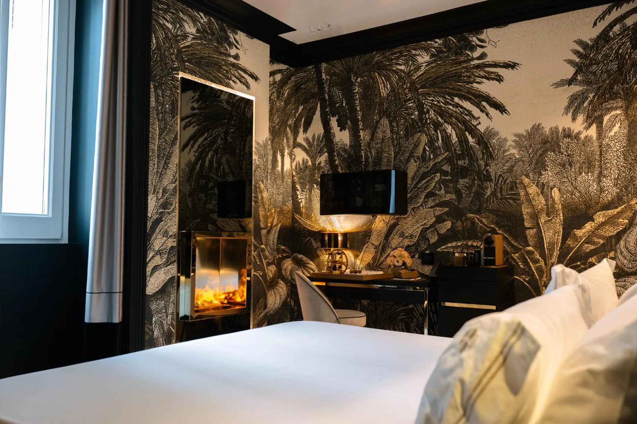 Decorative detail, Bed in Bra Hotel