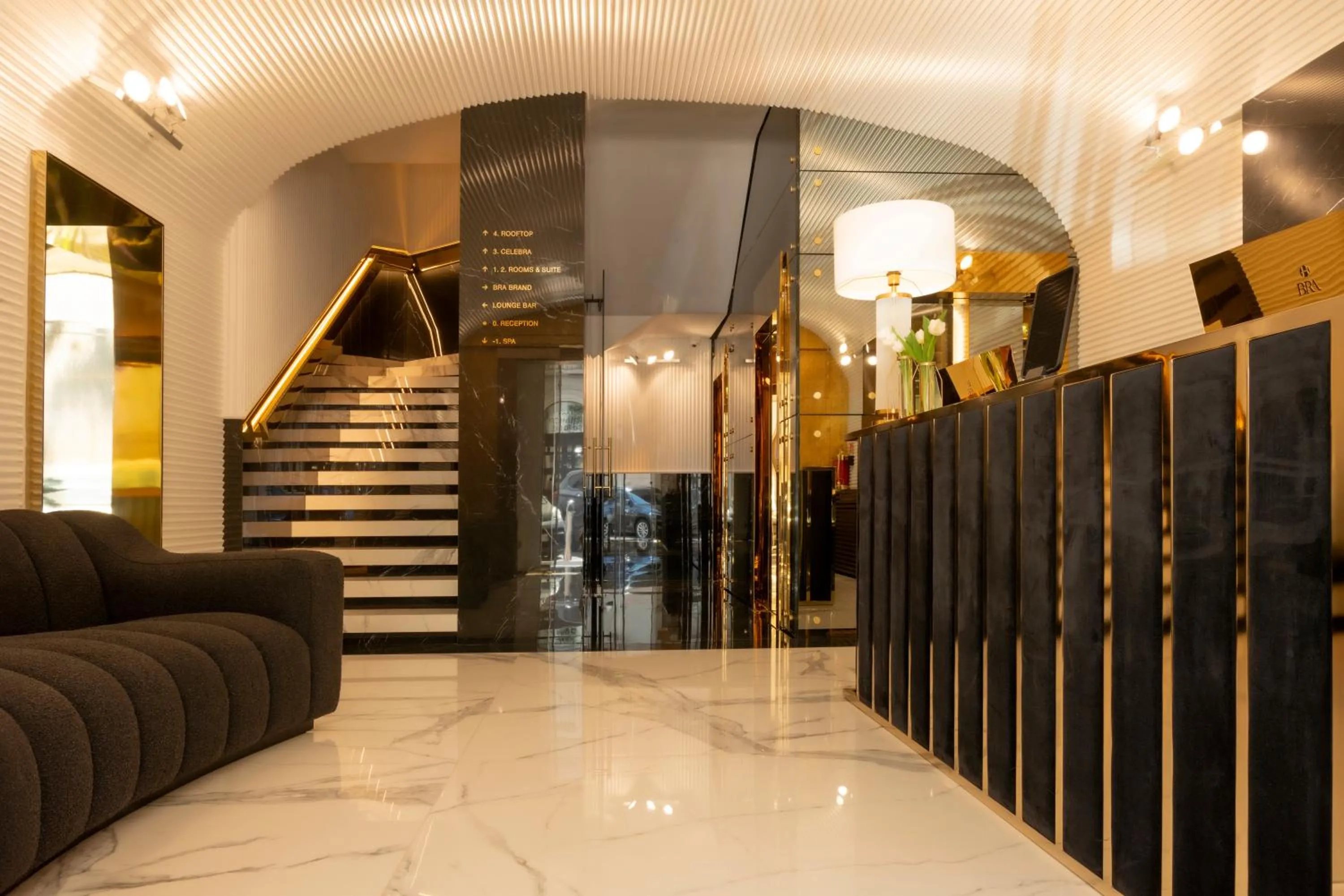 Lobby or reception in Bra Hotel