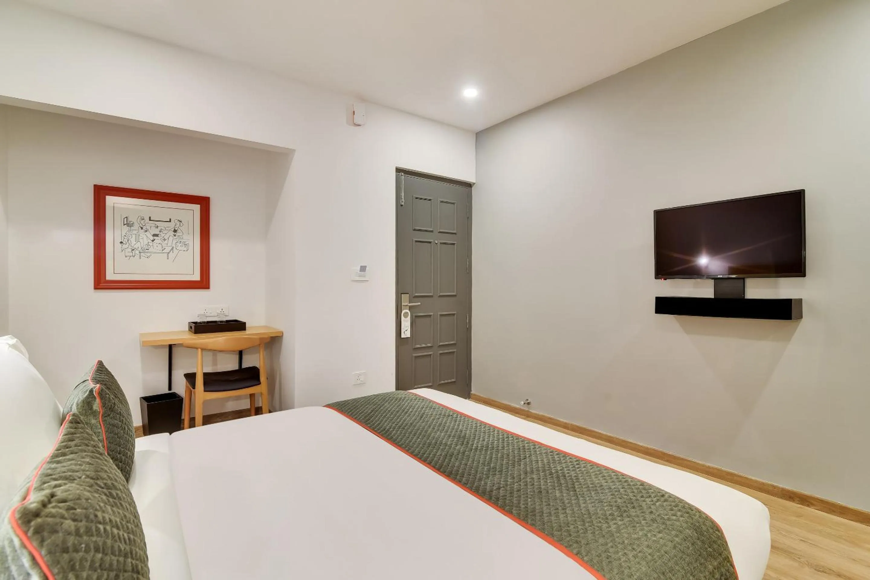 Bedroom, Bed in Townhouse Perfect Stay Near Kauvery Hospital