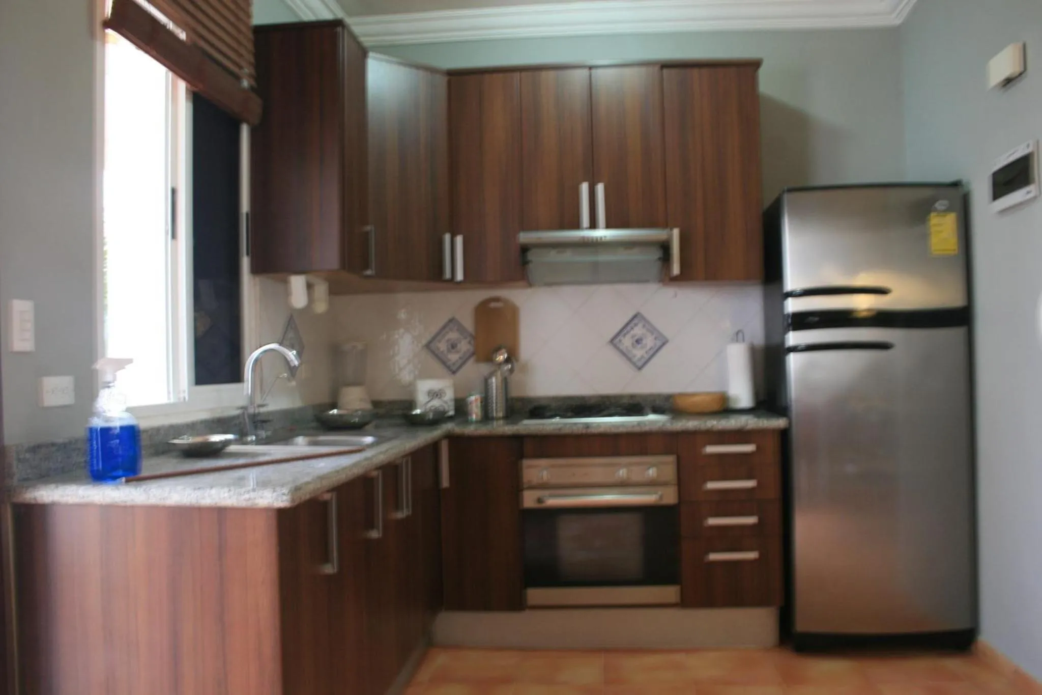 Kitchen or kitchenette in Stunning 1-Bed Apartment pool view in Punta Cana