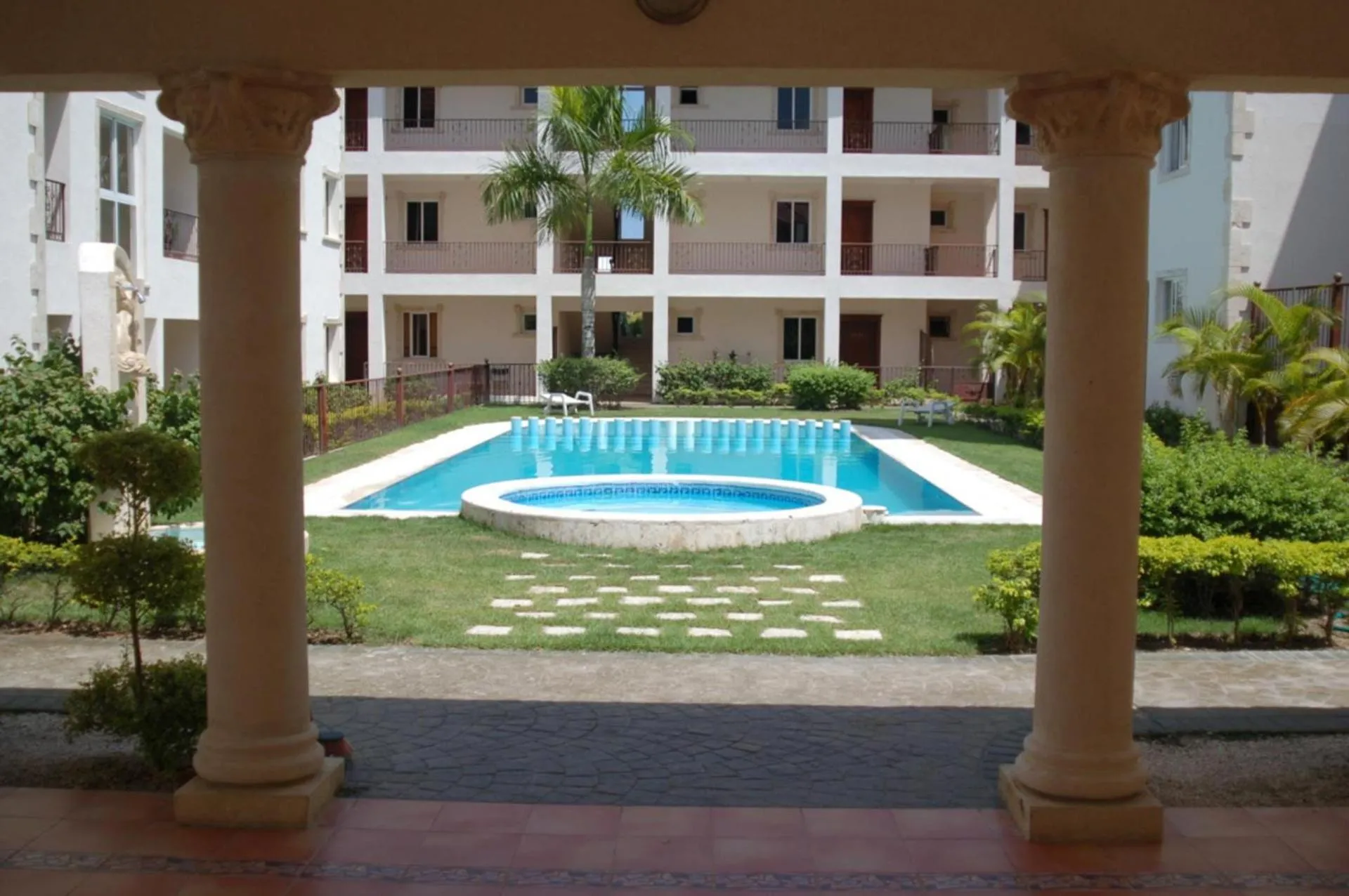 Property building in Stunning 1-Bed Apartment pool view in Punta Cana