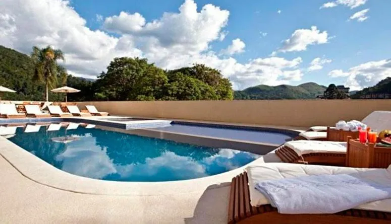Balcony/Terrace in Itaipava RJ Granja Brasil Resort