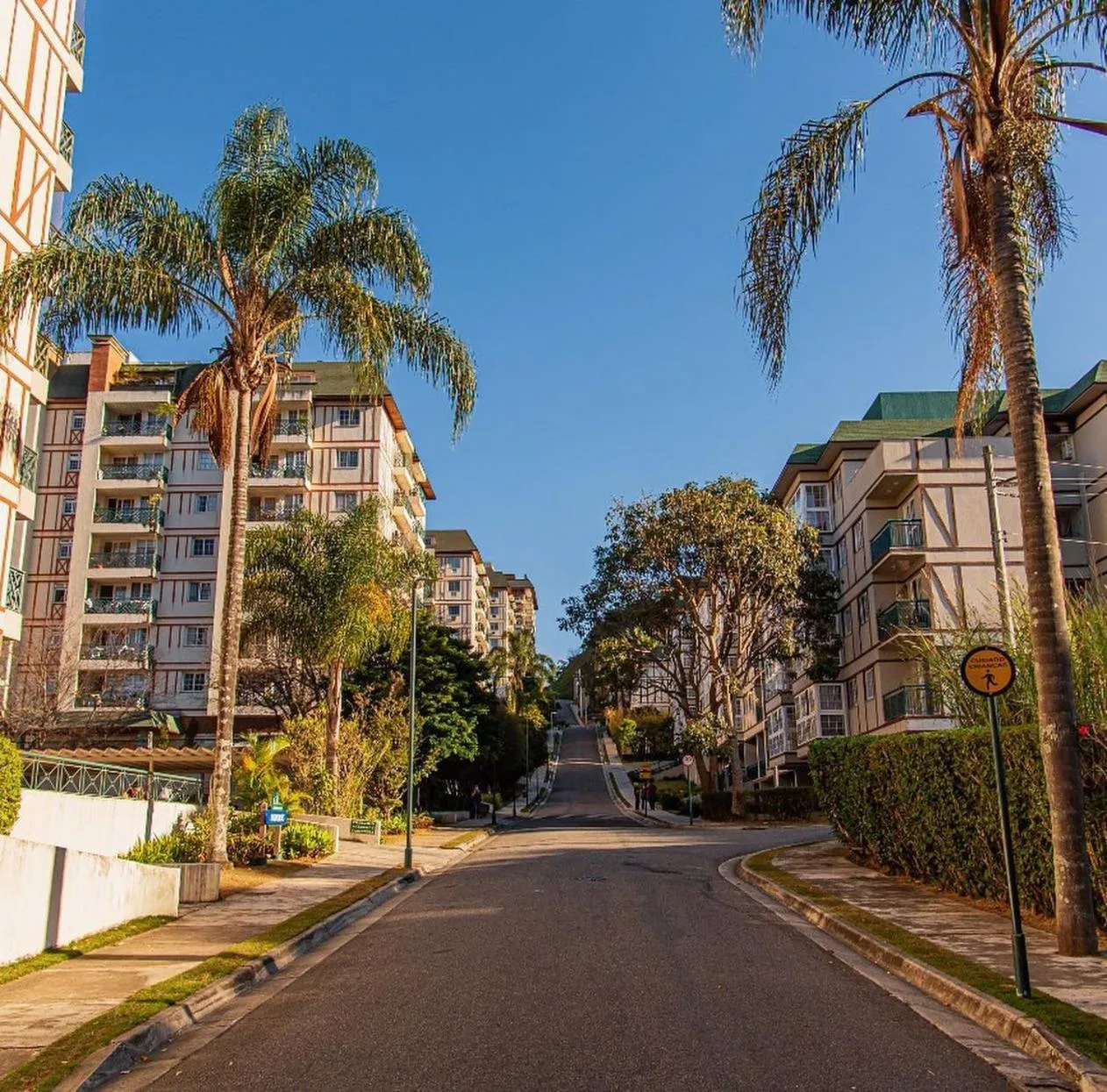 Street view in Itaipava RJ Granja Brasil Resort