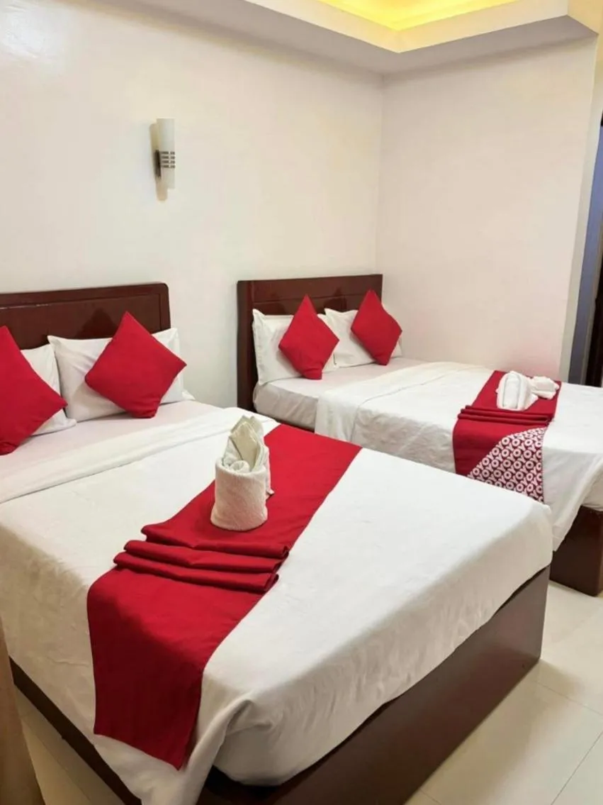 Bed in Fatchoi Hotel