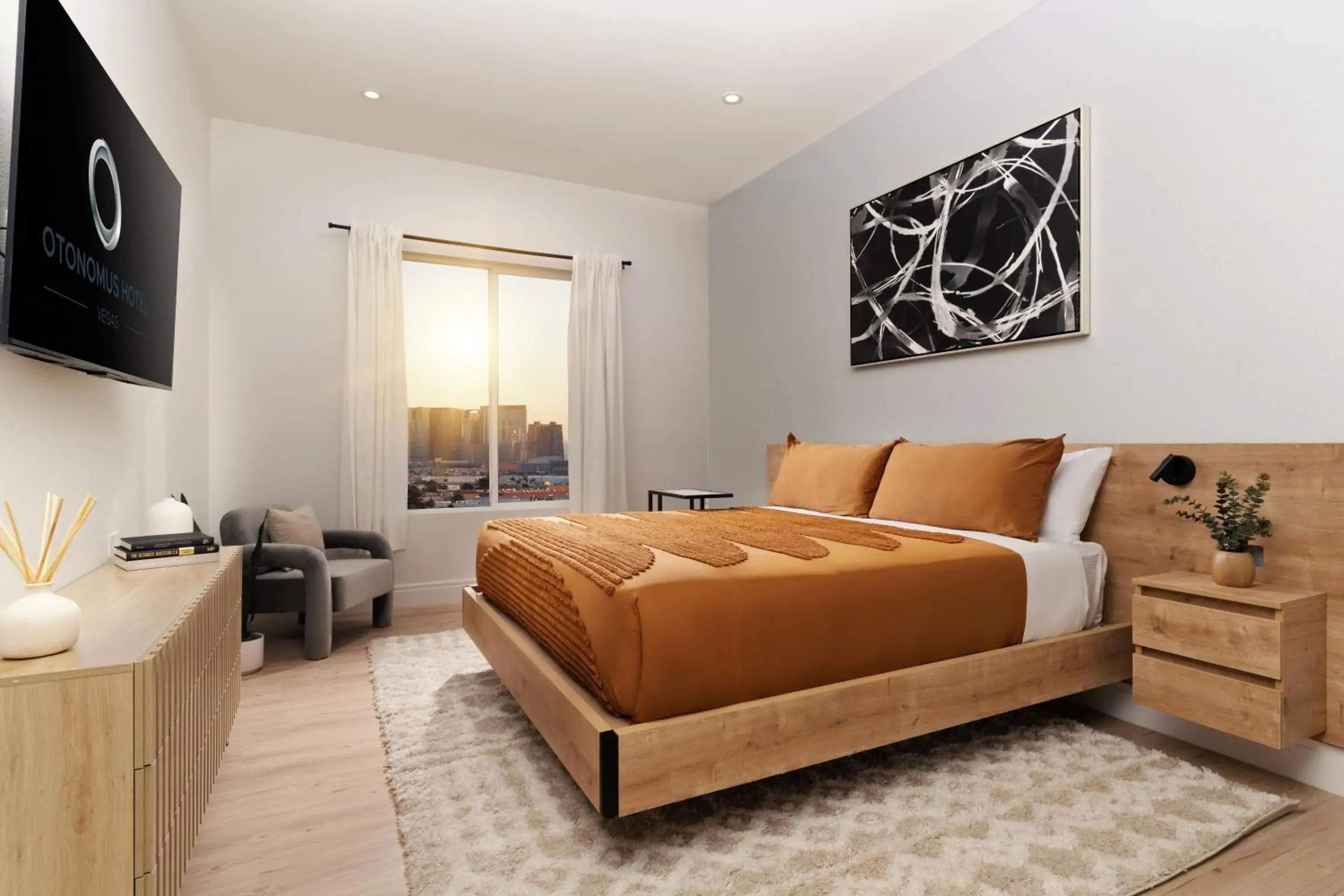 Four-Bedroom Penthouse Apartment in Otonomus Hotel Las Vegas Four-Bedroom Penthouse Apartment in Otonomus Hotel Las Vegas