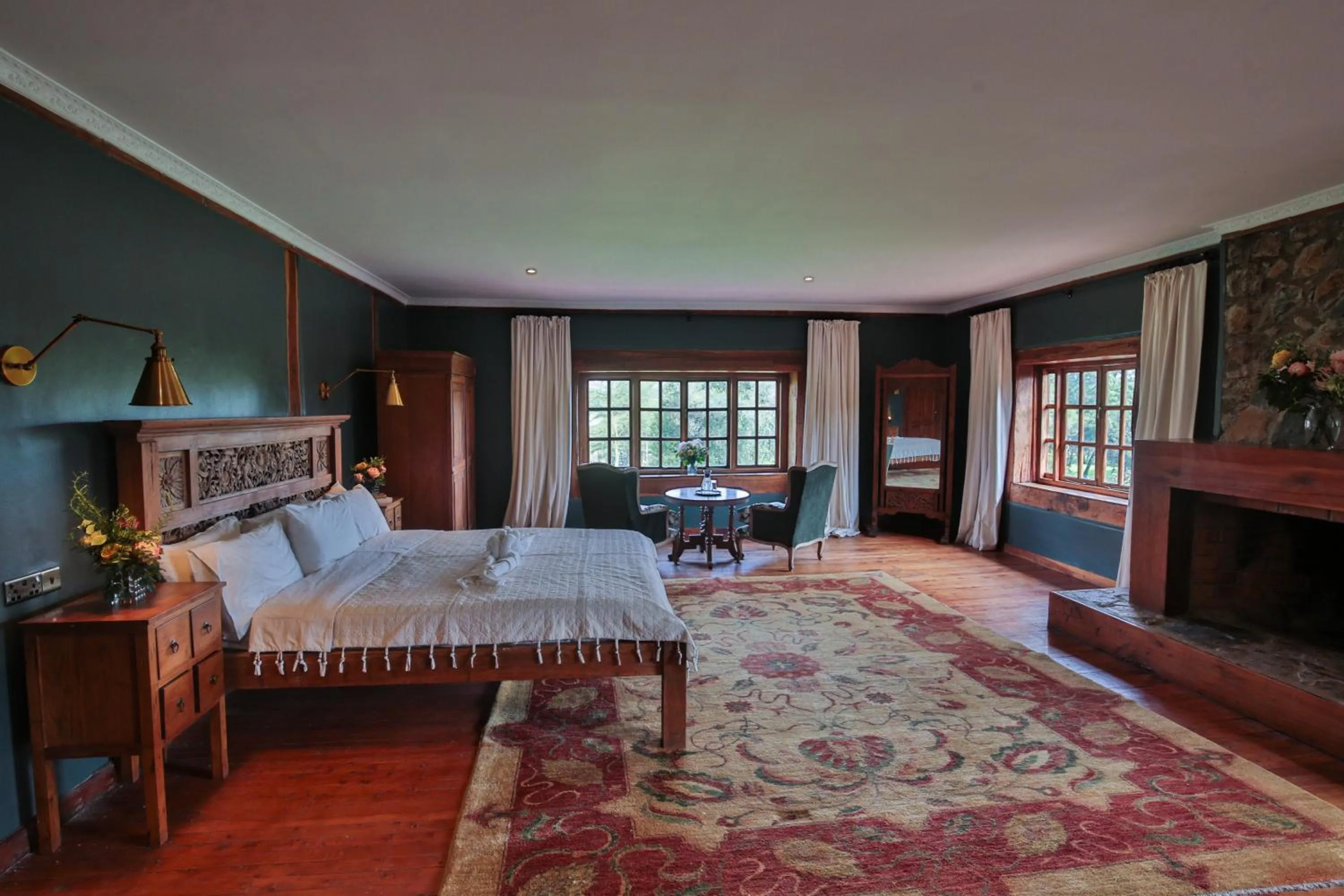 Bed in Mukima Manor