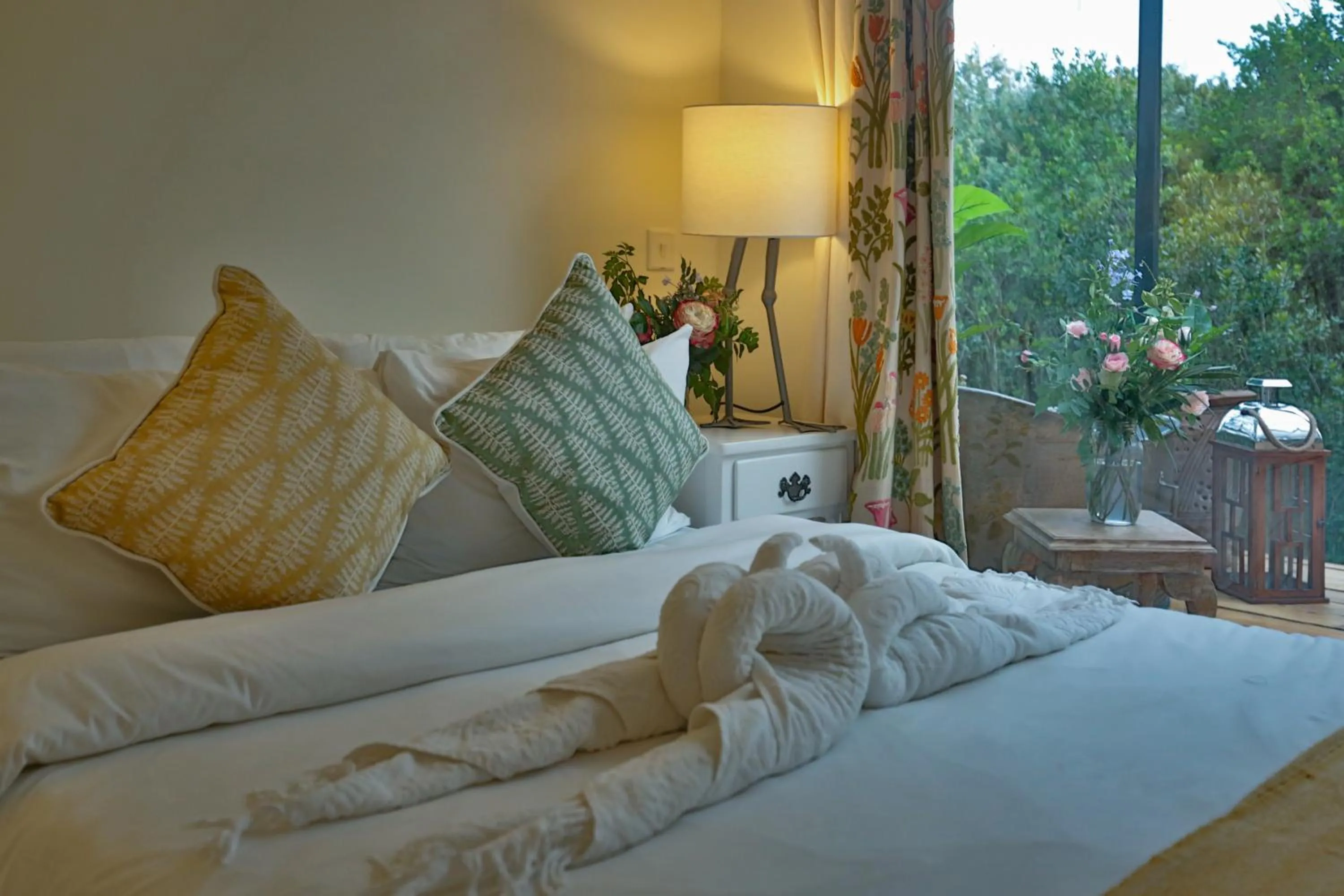 Bed in Mukima Manor