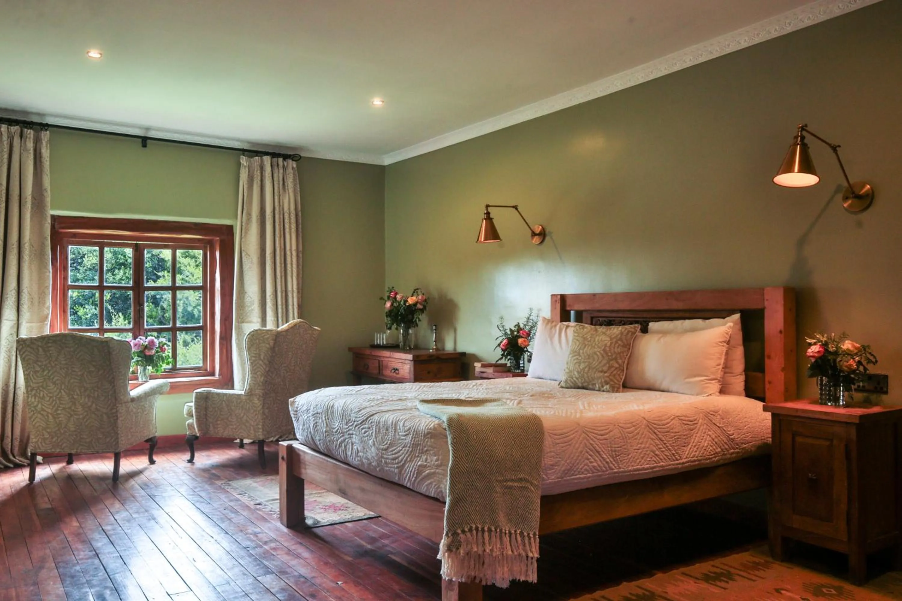 Bed in Mukima Manor