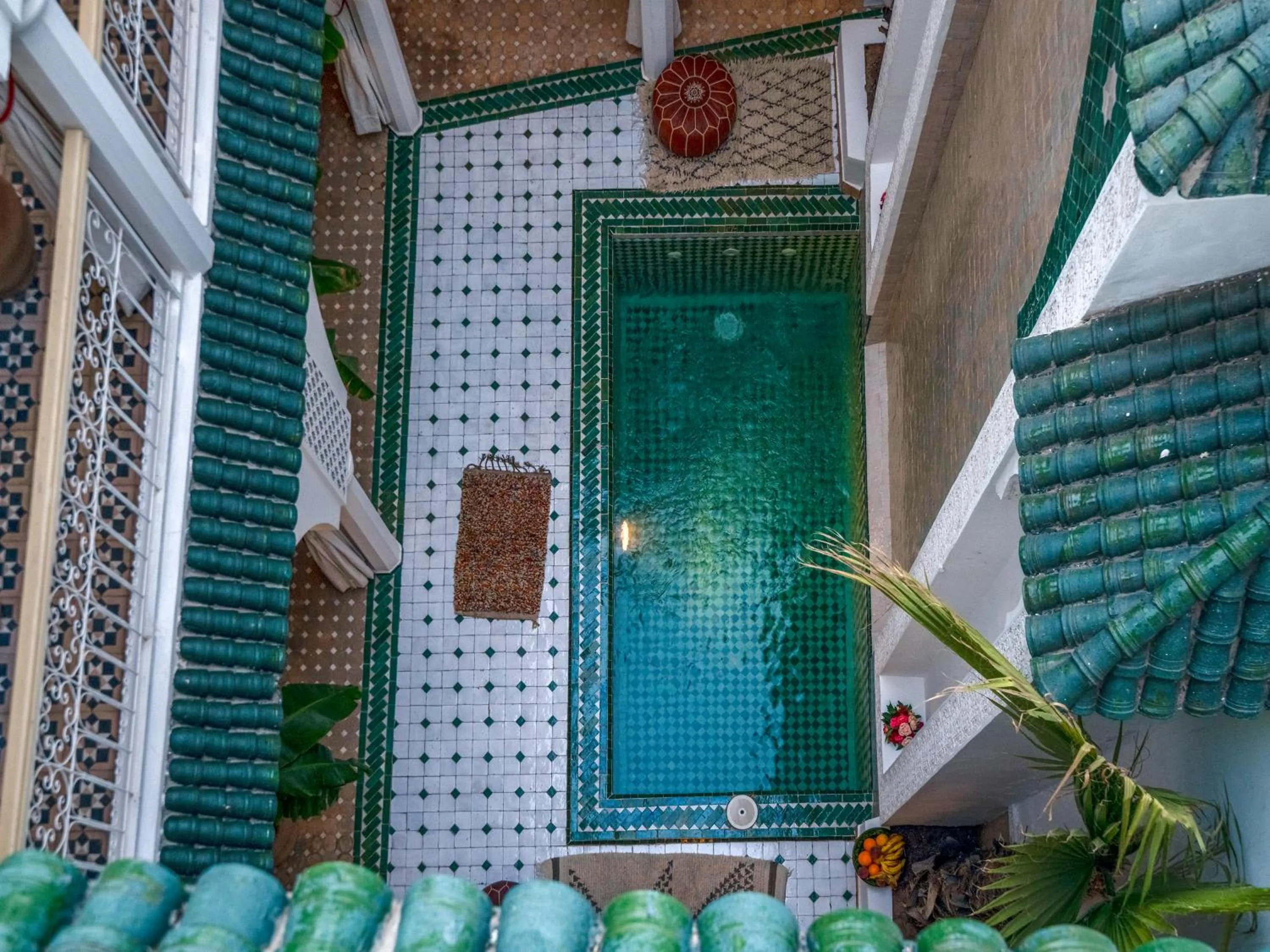 Swimming pool in Riad Tzizwit Boutique Hotel & SPA