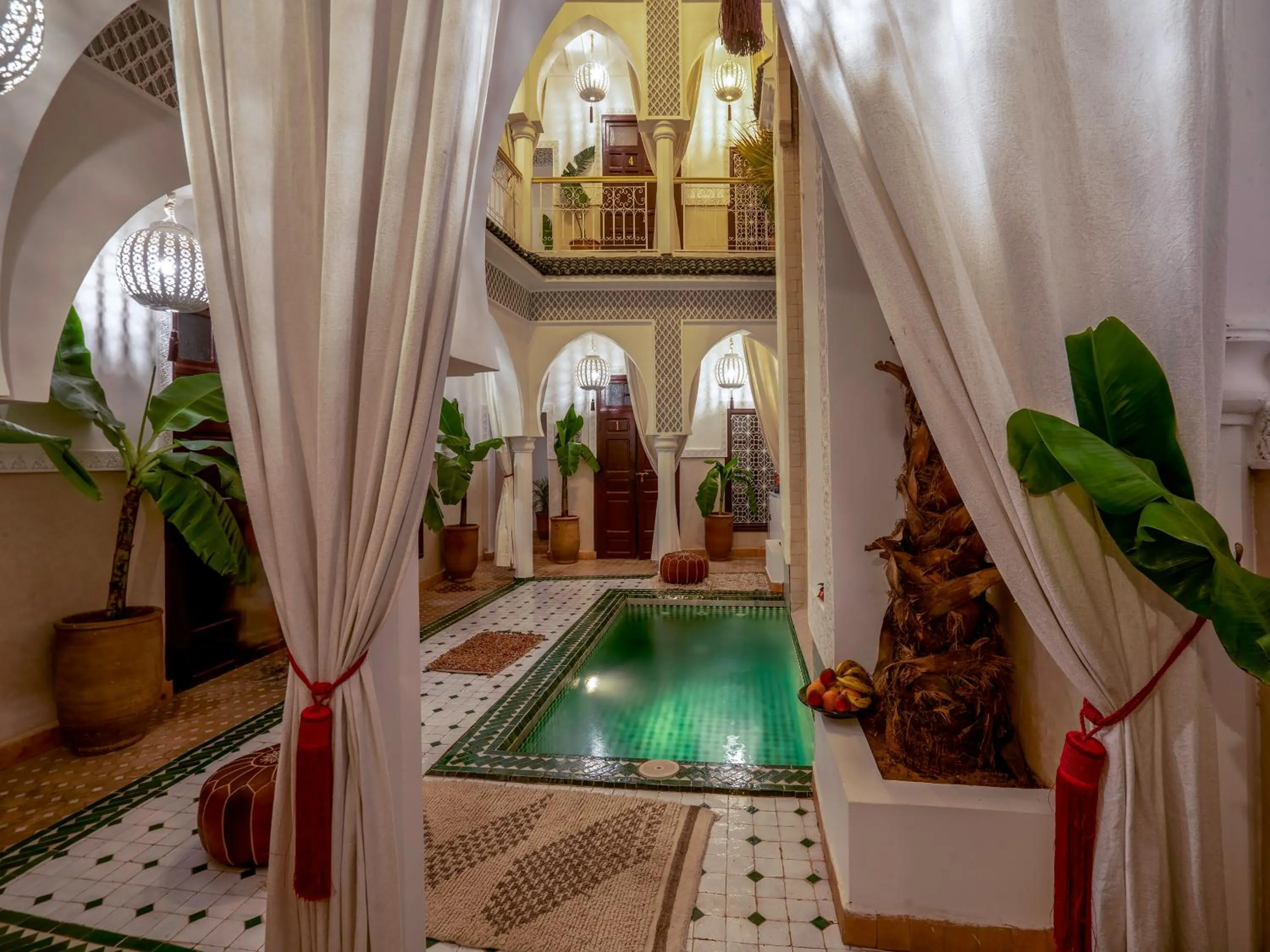 Pool view in Riad Tzizwit Boutique Hotel & SPA