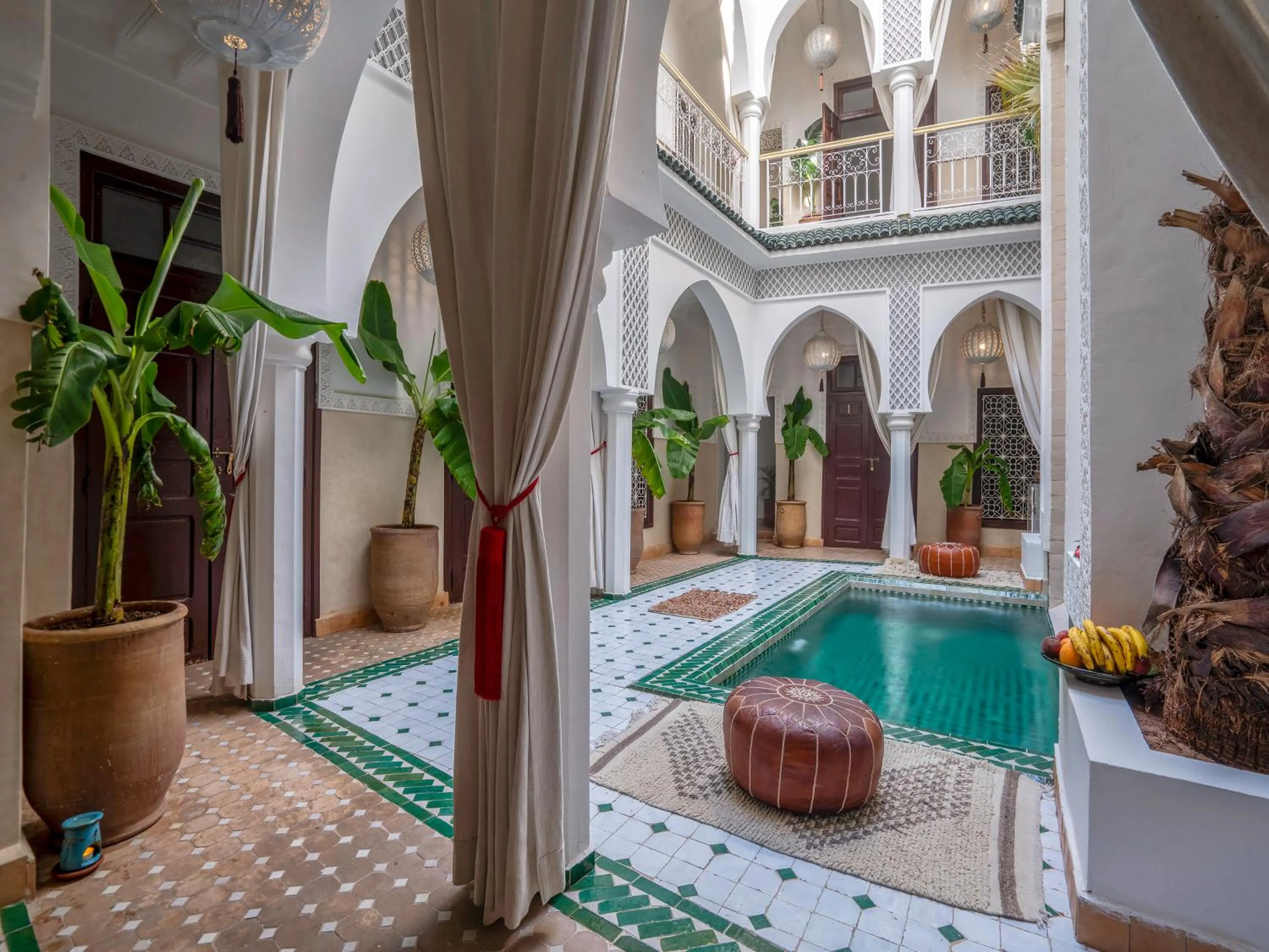 Swimming pool in Riad Tzizwit Boutique Hotel & SPA