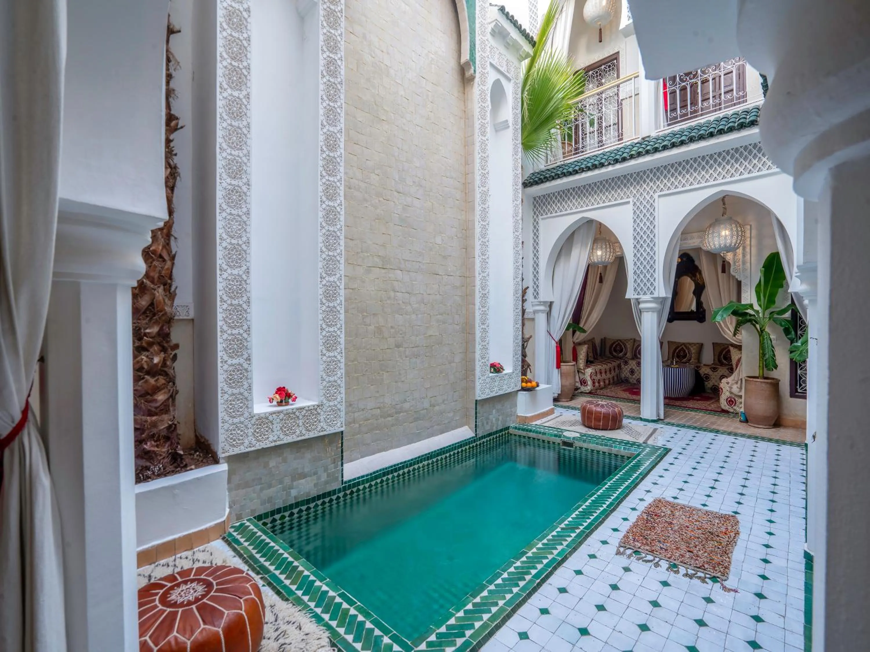 Swimming pool in Riad Tzizwit Boutique Hotel & SPA
