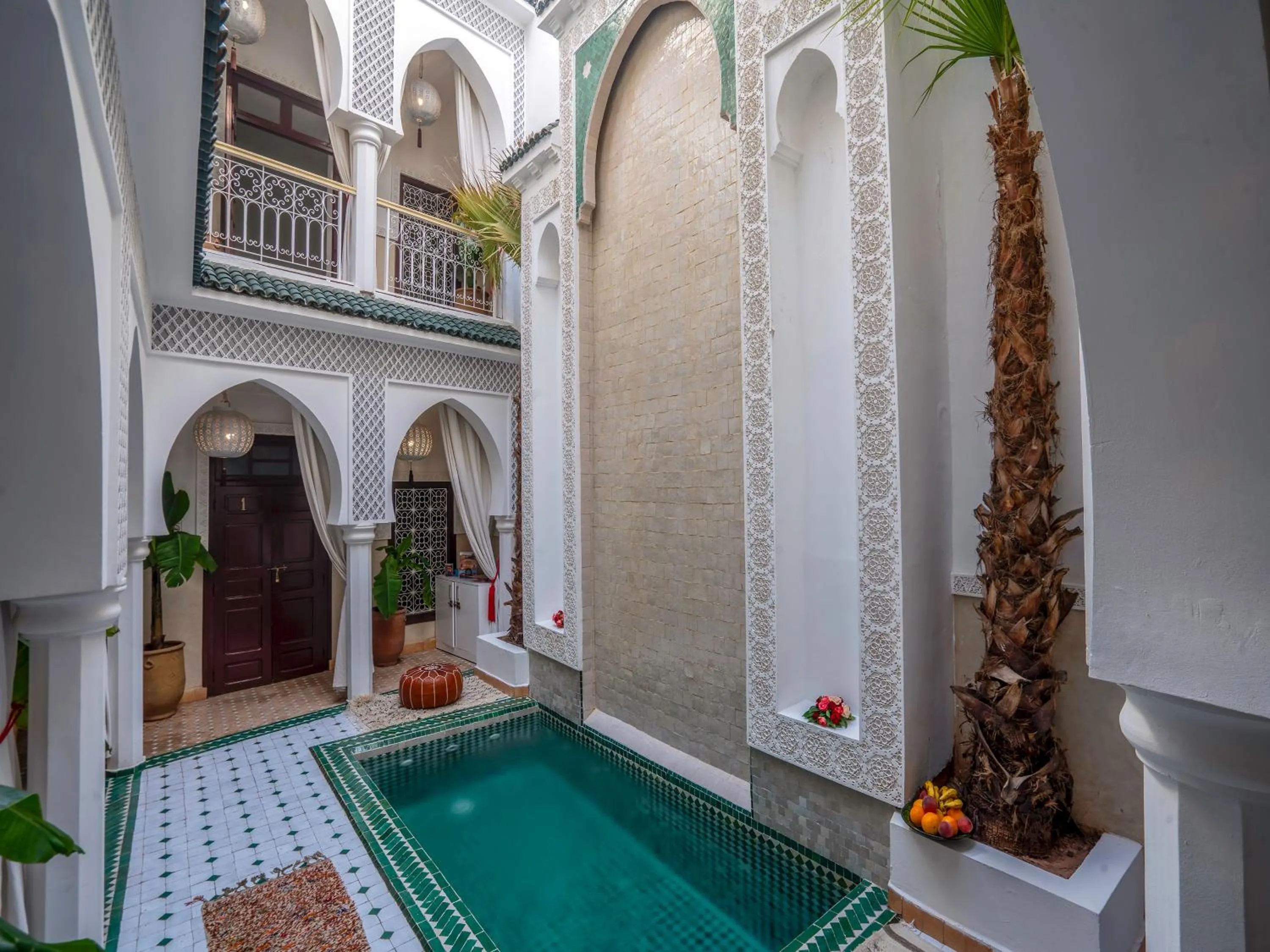 Living room in Riad Tzizwit Boutique Hotel & SPA