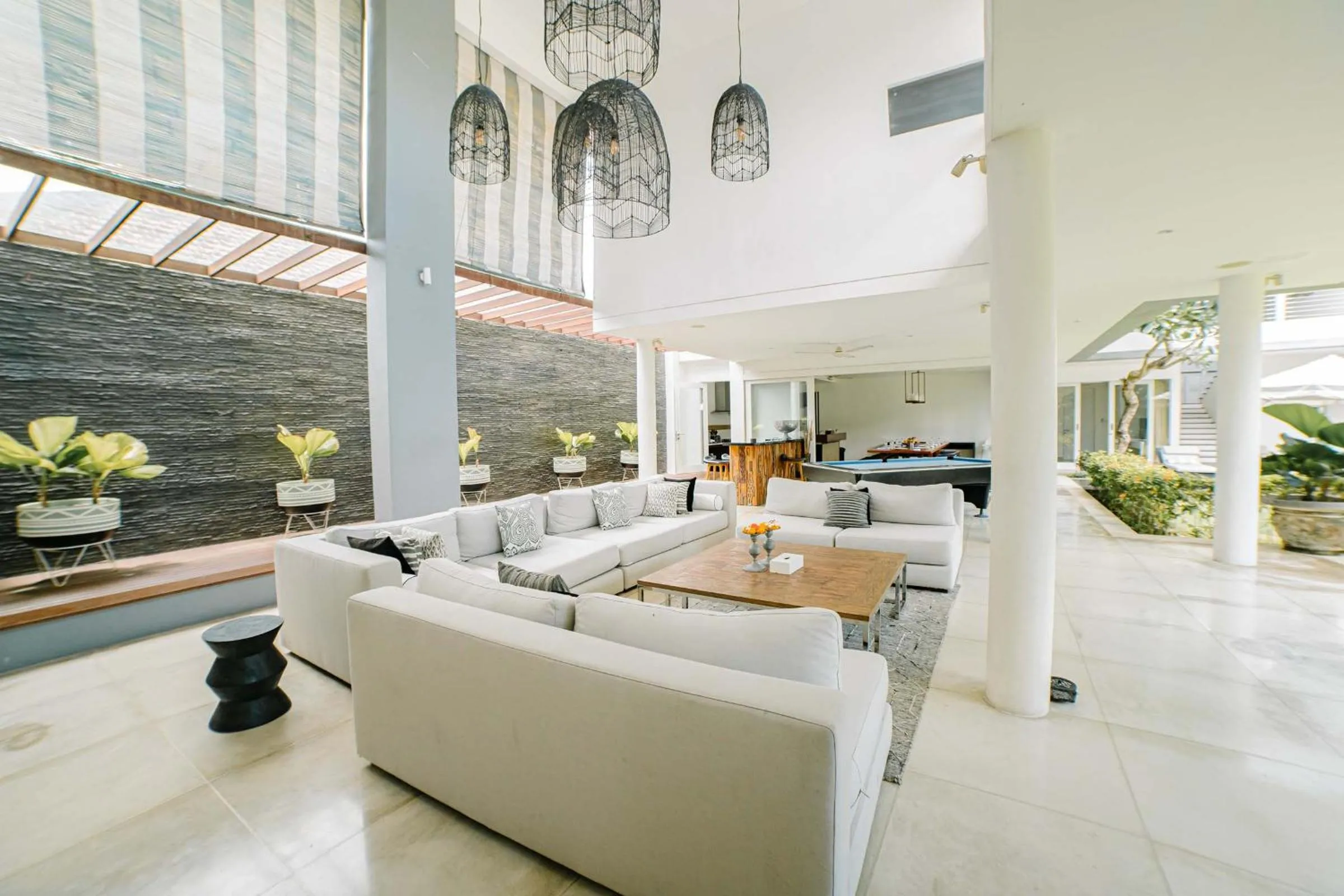 Living room in CassaMia Bali - Spacious Luxury 5 Bedroom Villa