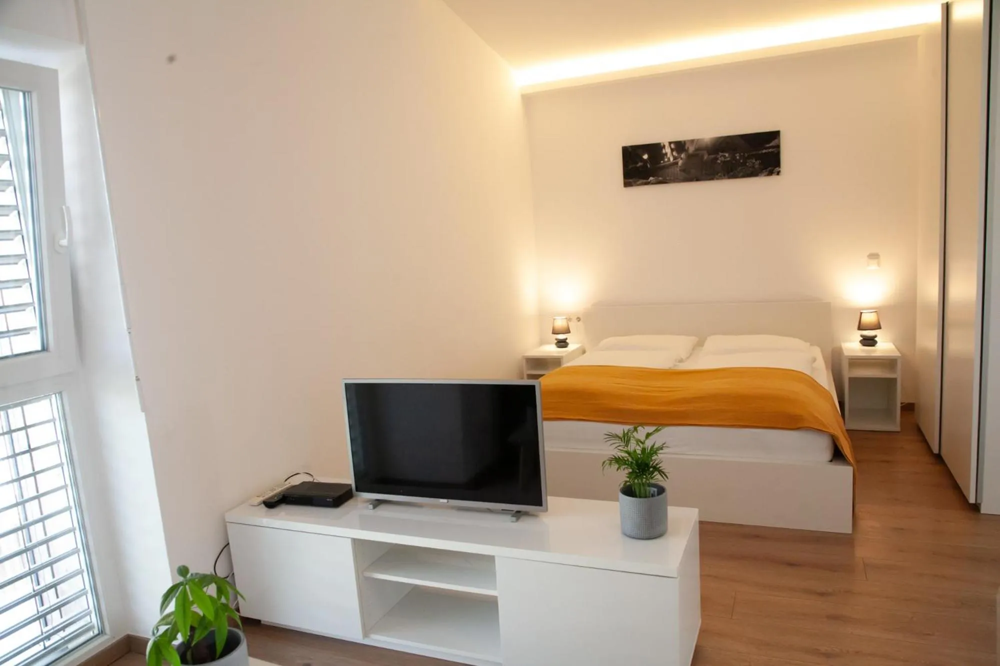 Bedroom, Bed in Studiosplus