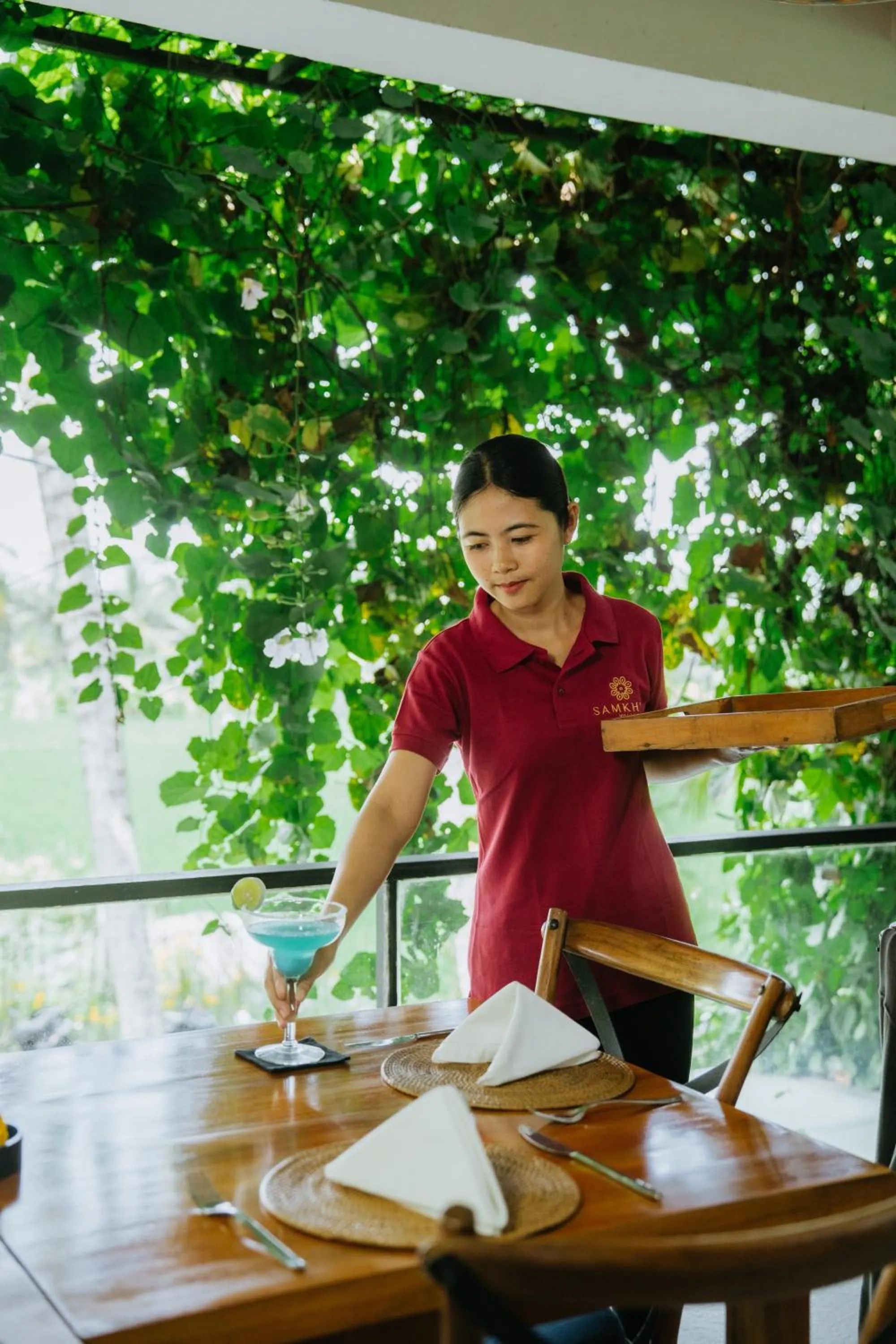 Restaurant/places to eat in Samkhya Villas - Free 1x Floating Breakfast or Minibar