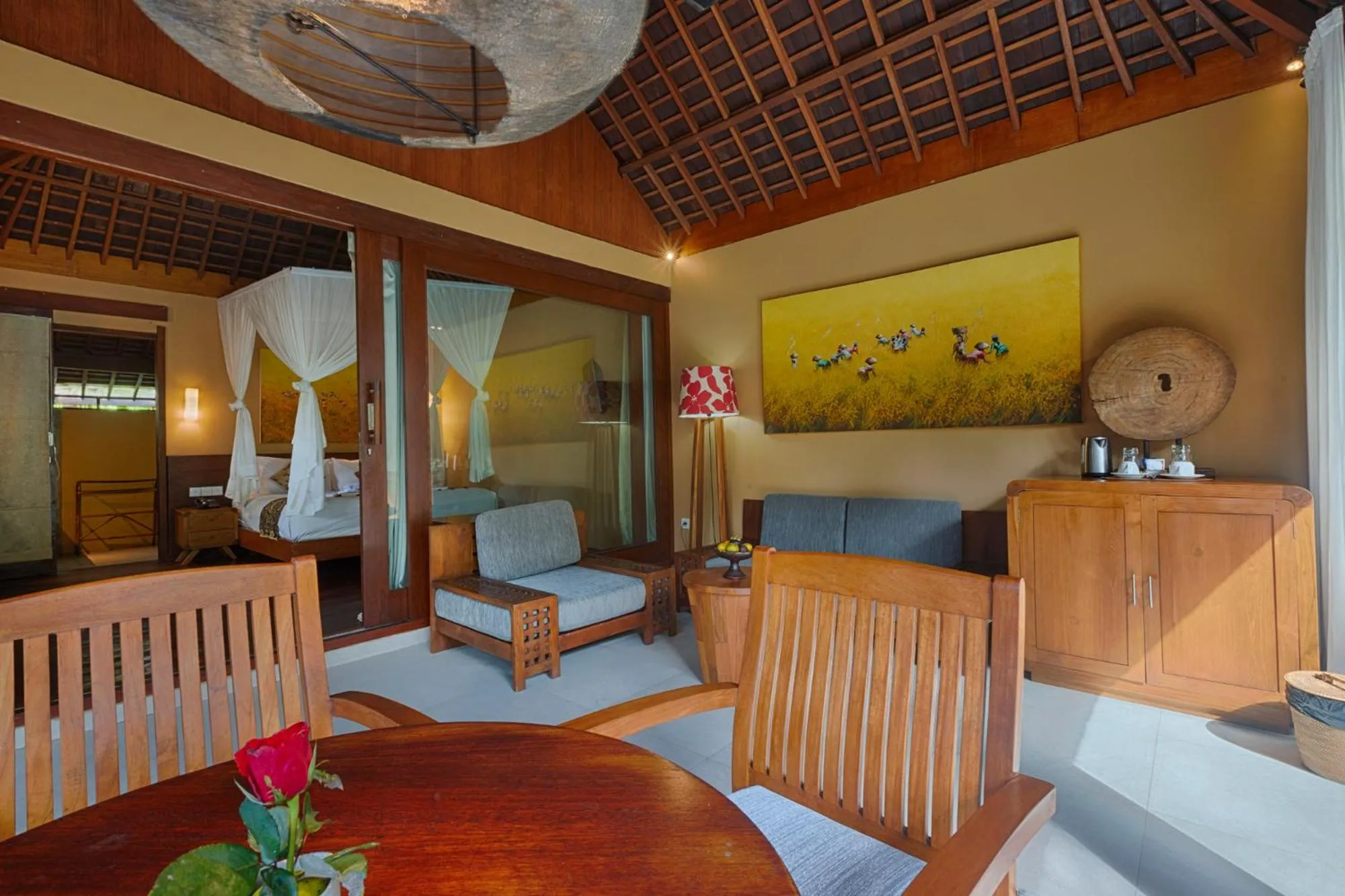 Living room in Samkhya Villas - Free 1x Floating Breakfast or Minibar