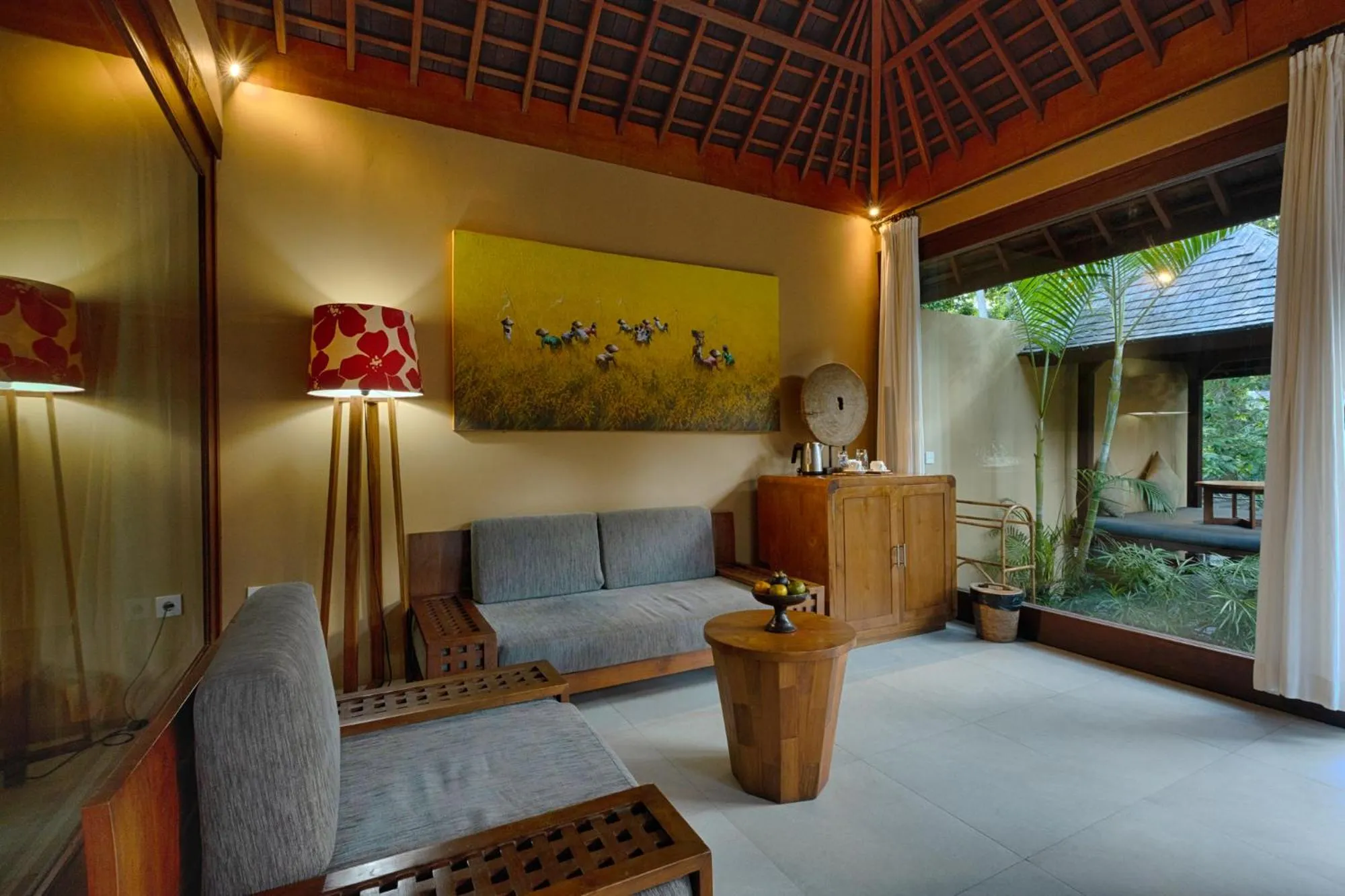 Living room in Samkhya Villas - Free 1x Floating Breakfast or Minibar