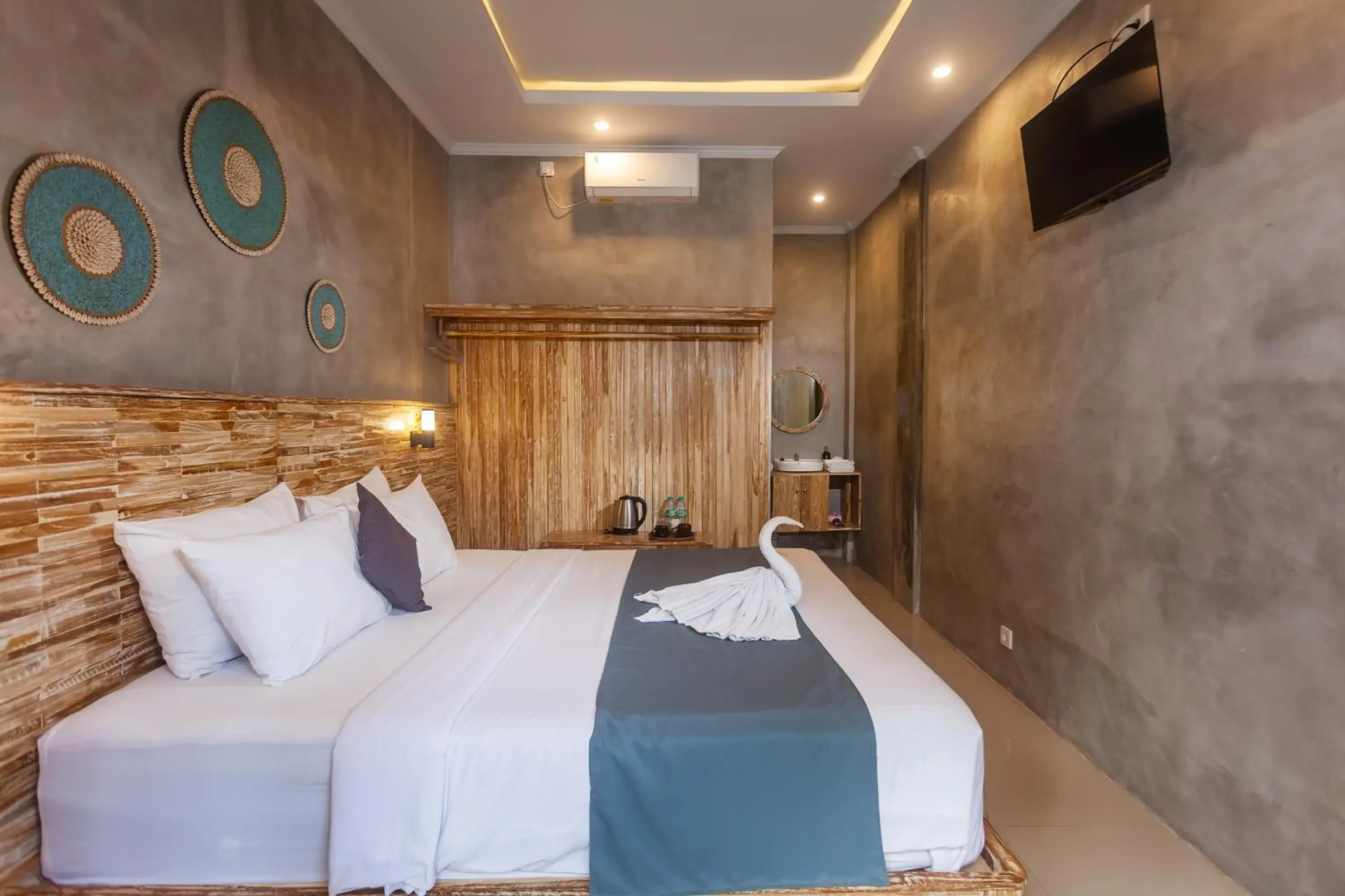 TV and multimedia, Bed in Rumah Weda TV and multimedia, Bed in Rumah Weda