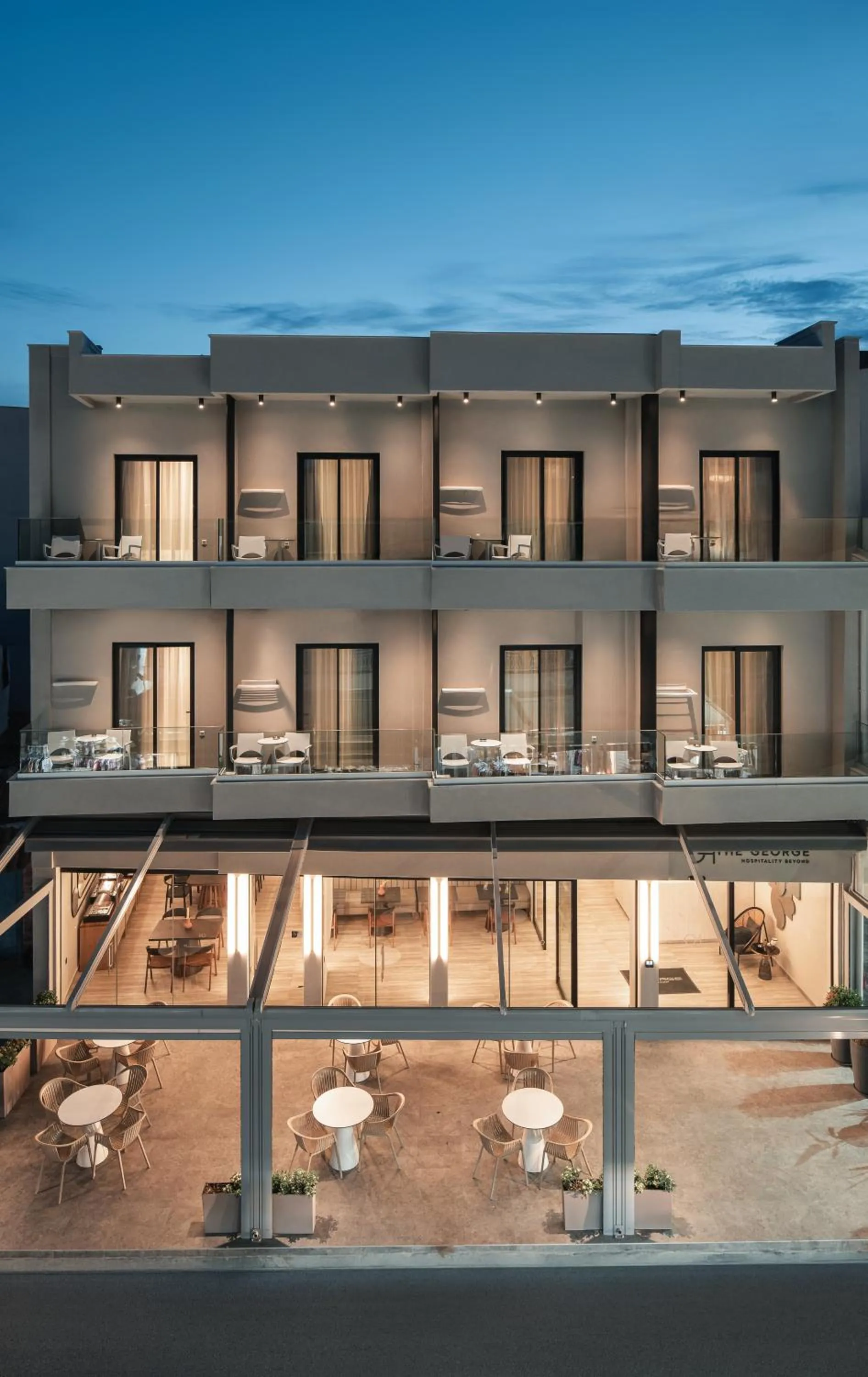 Property building in The George - Hospitality Beyond