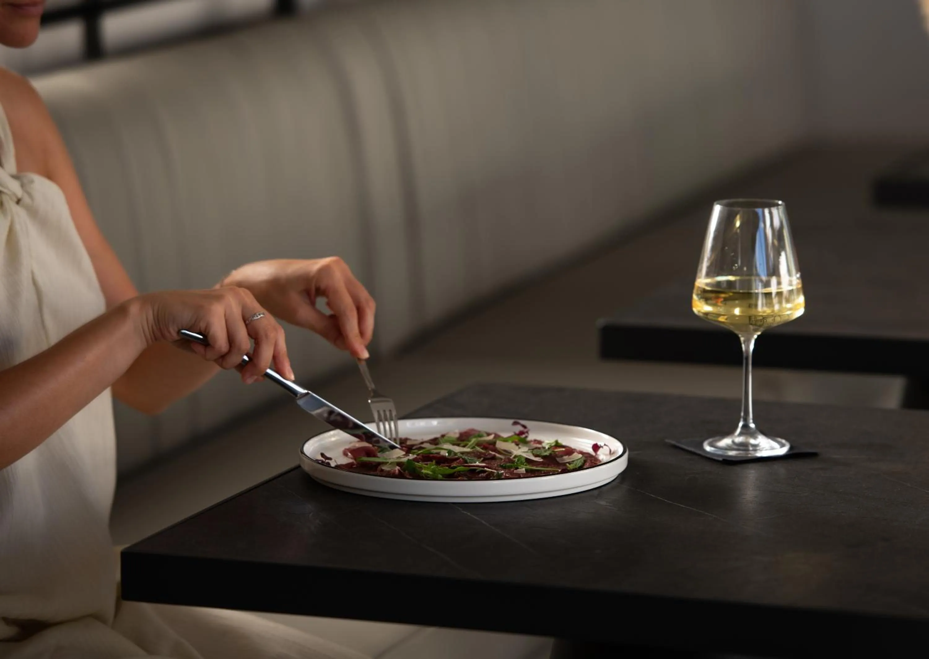 Food and drinks in The George - Hospitality Beyond
