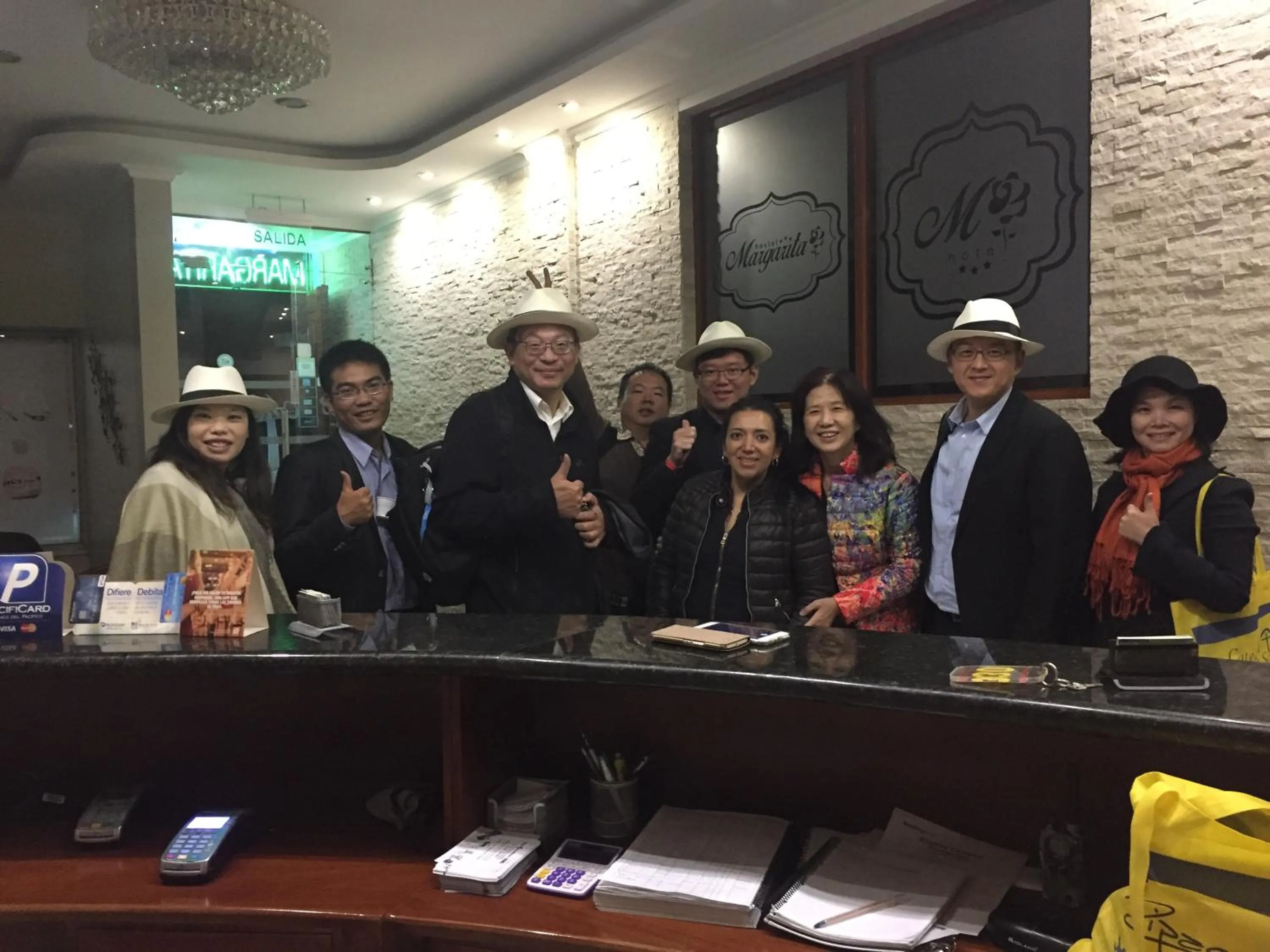 Lobby or reception in Hotel Margarita 2