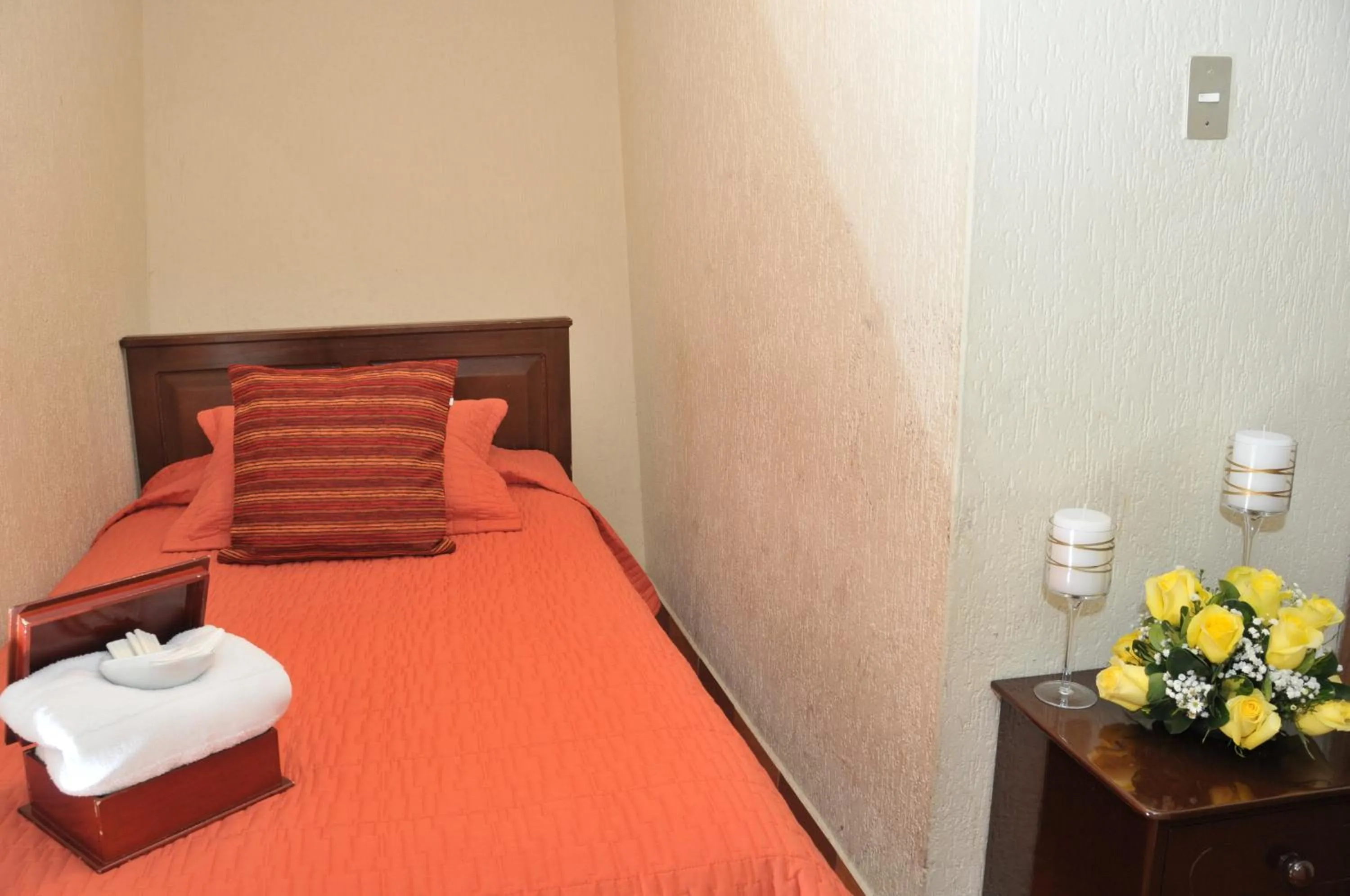 Bed in Hotel Margarita 2