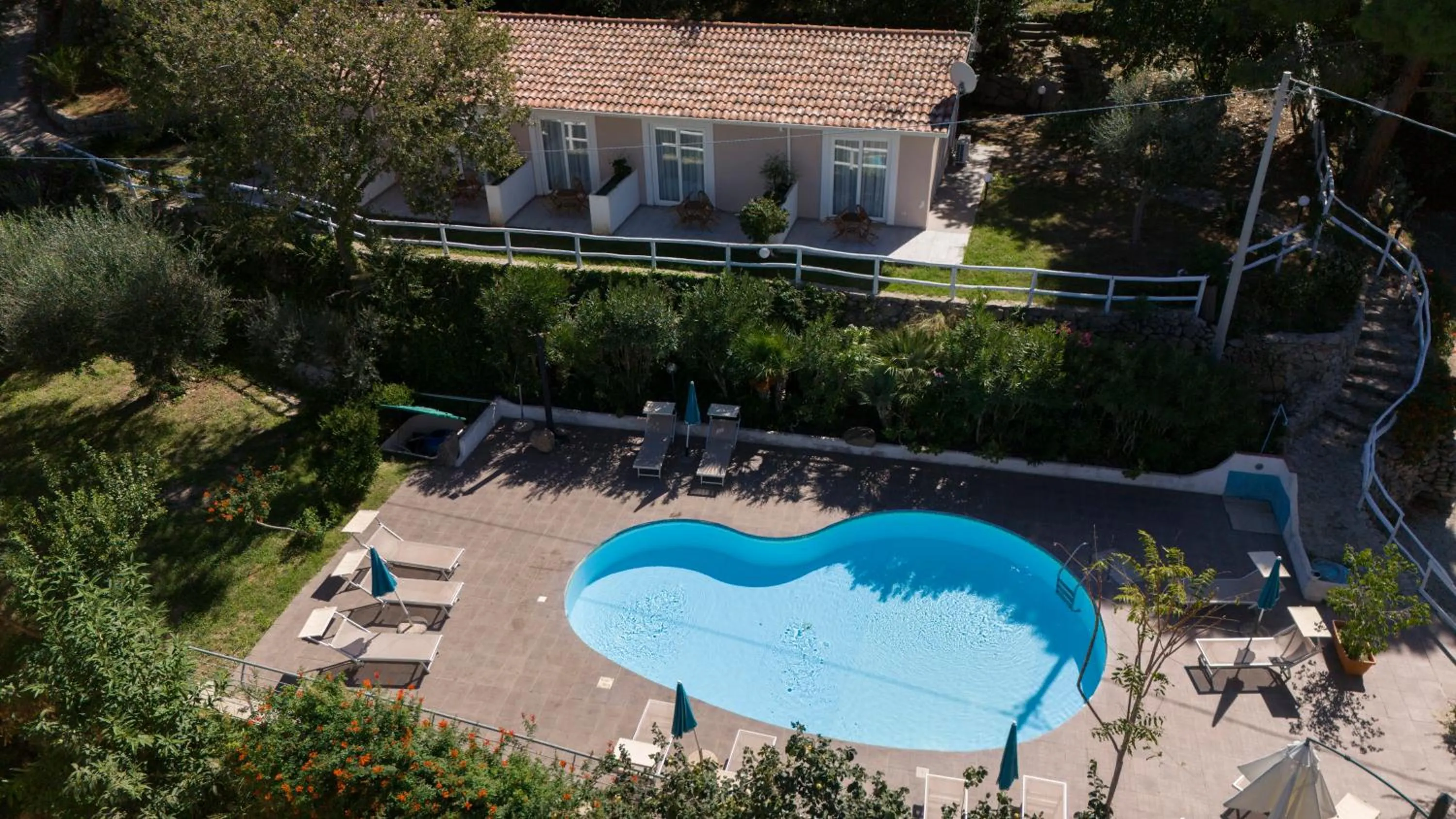 Bird's eye view in UNICO Cannamele Escape Tropea by Life Resorts