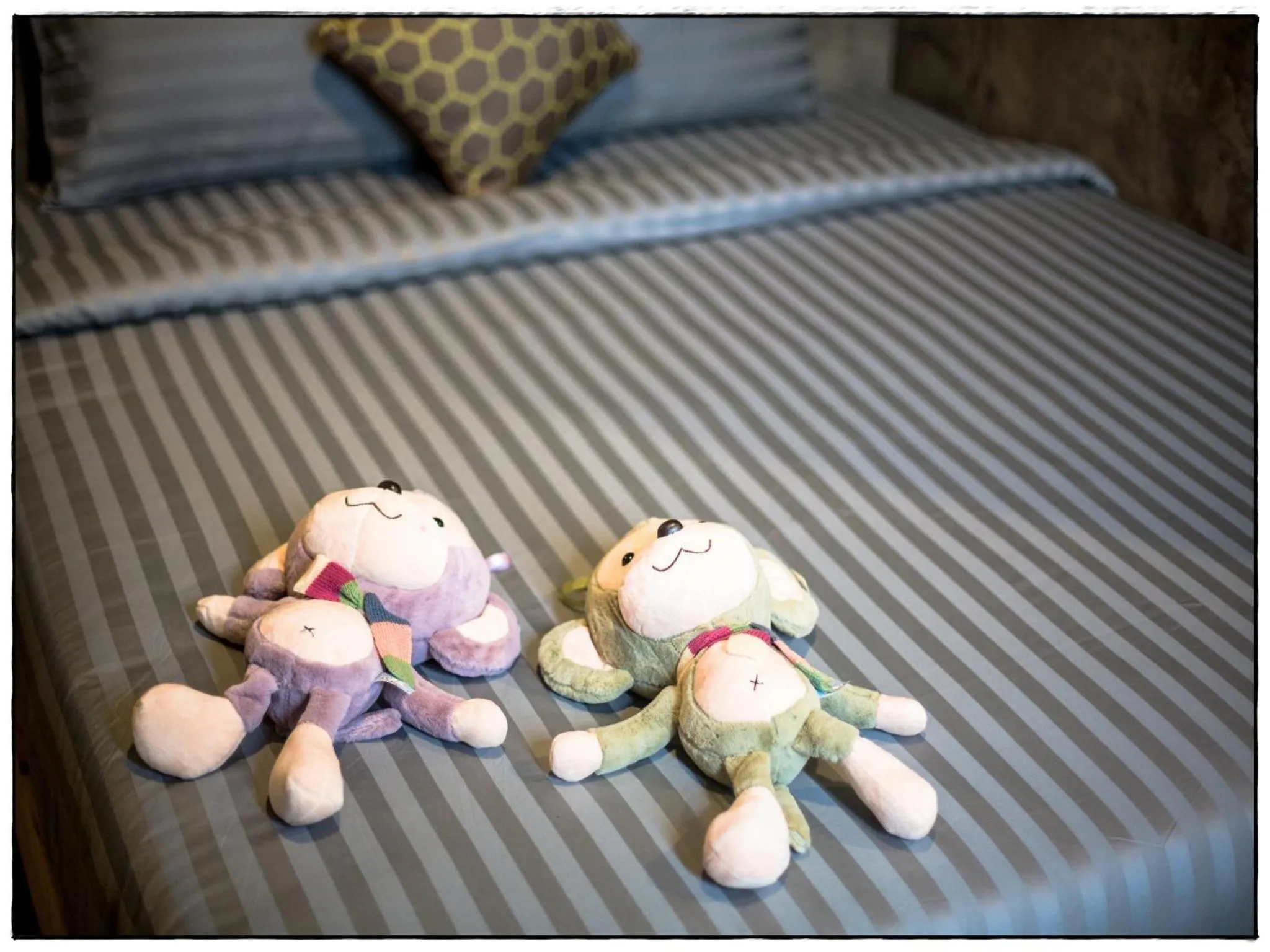 Bed in Na Siam Guesthouse