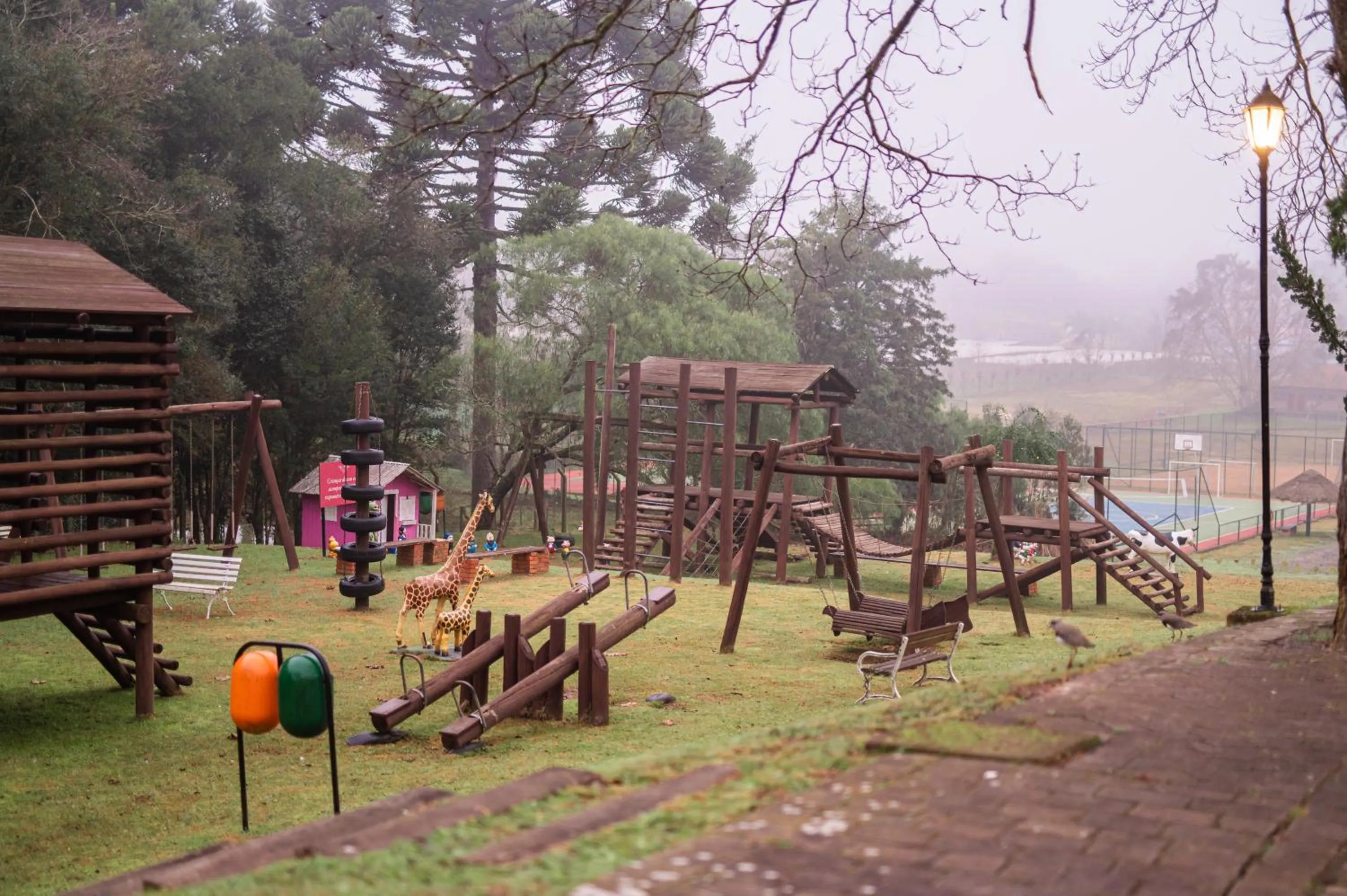 Children play ground in Hotel Villa Michelon