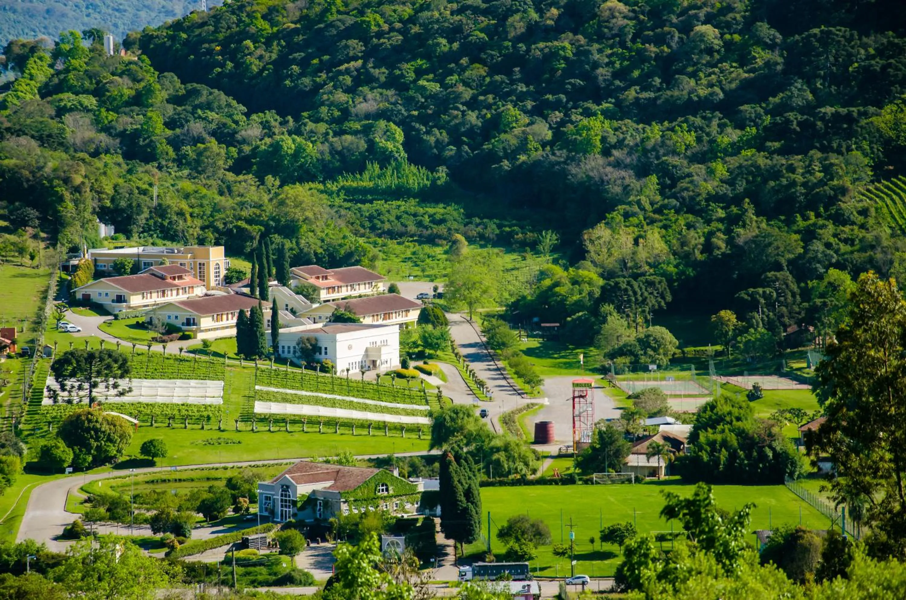 Bird's eye view in Hotel Villa Michelon