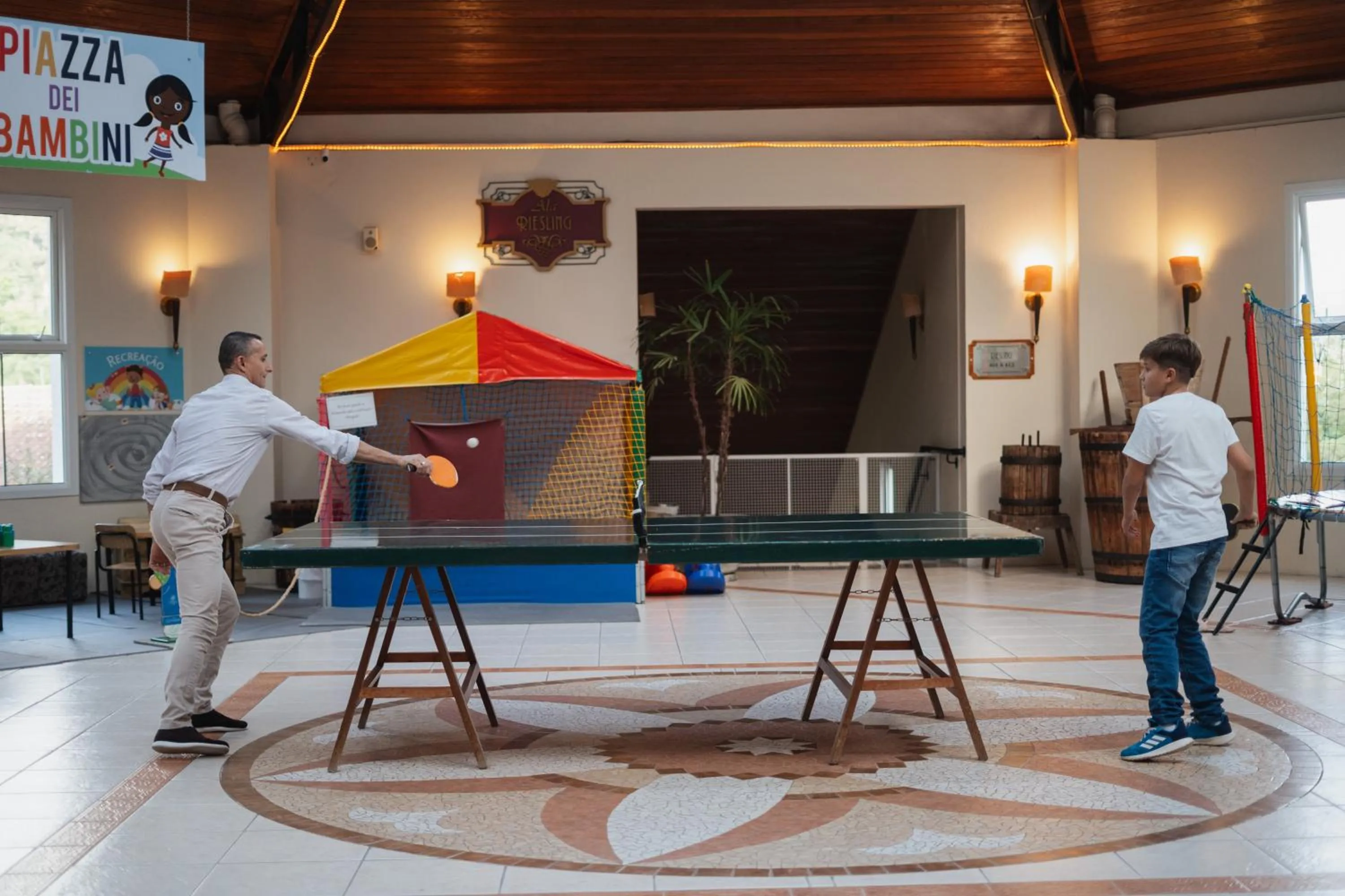 Game Room in Hotel Villa Michelon