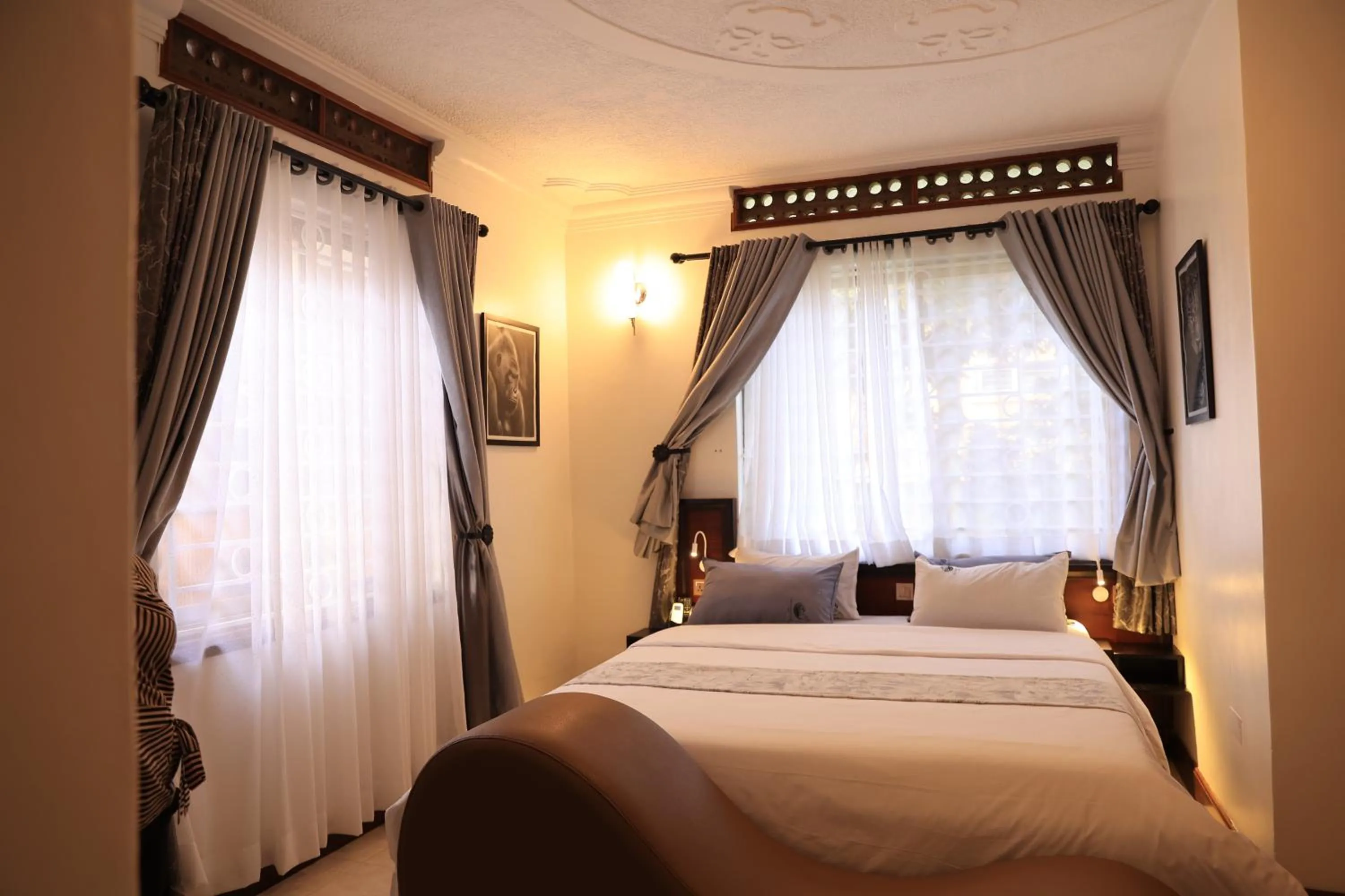 Bed in SKA The Boutique Munyonyo
