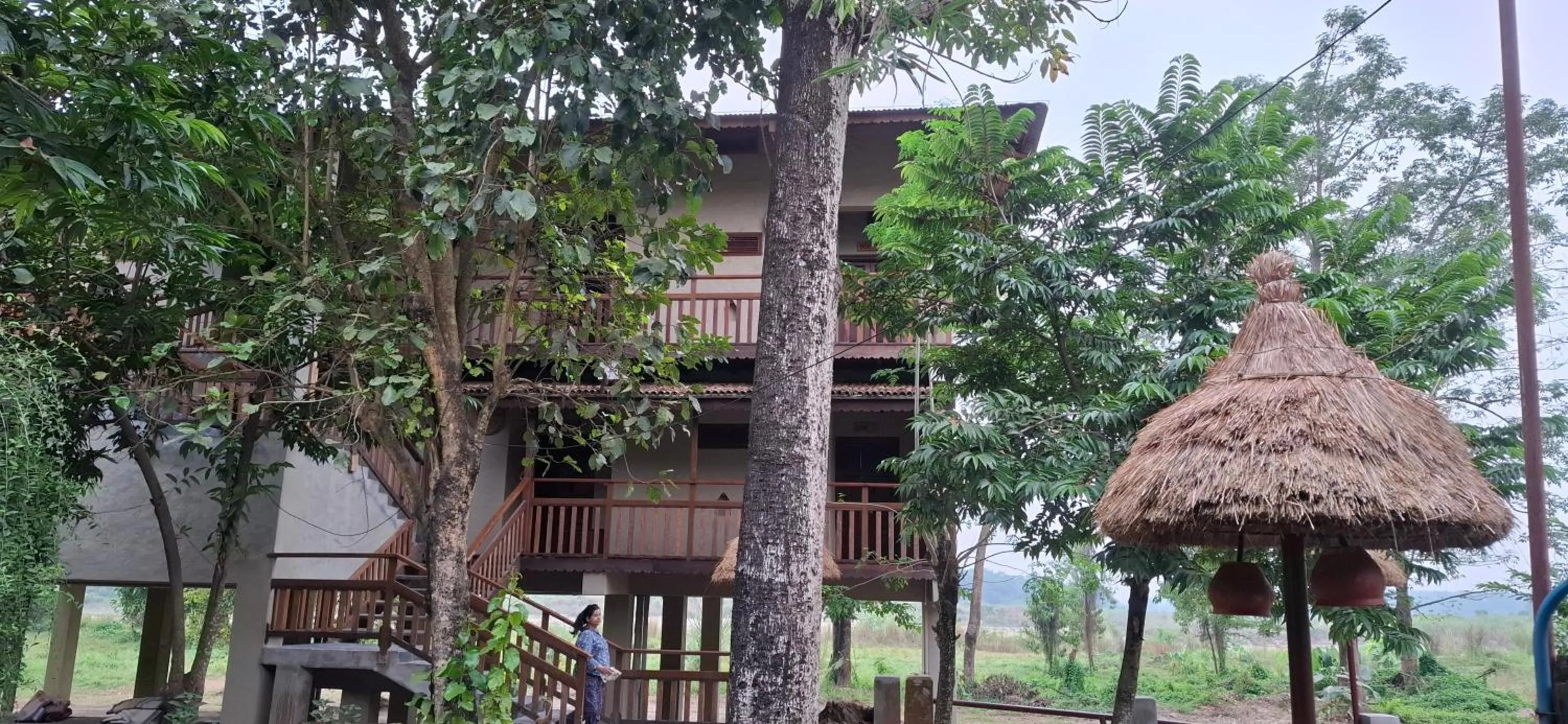 Property building in River View Jungle Camp