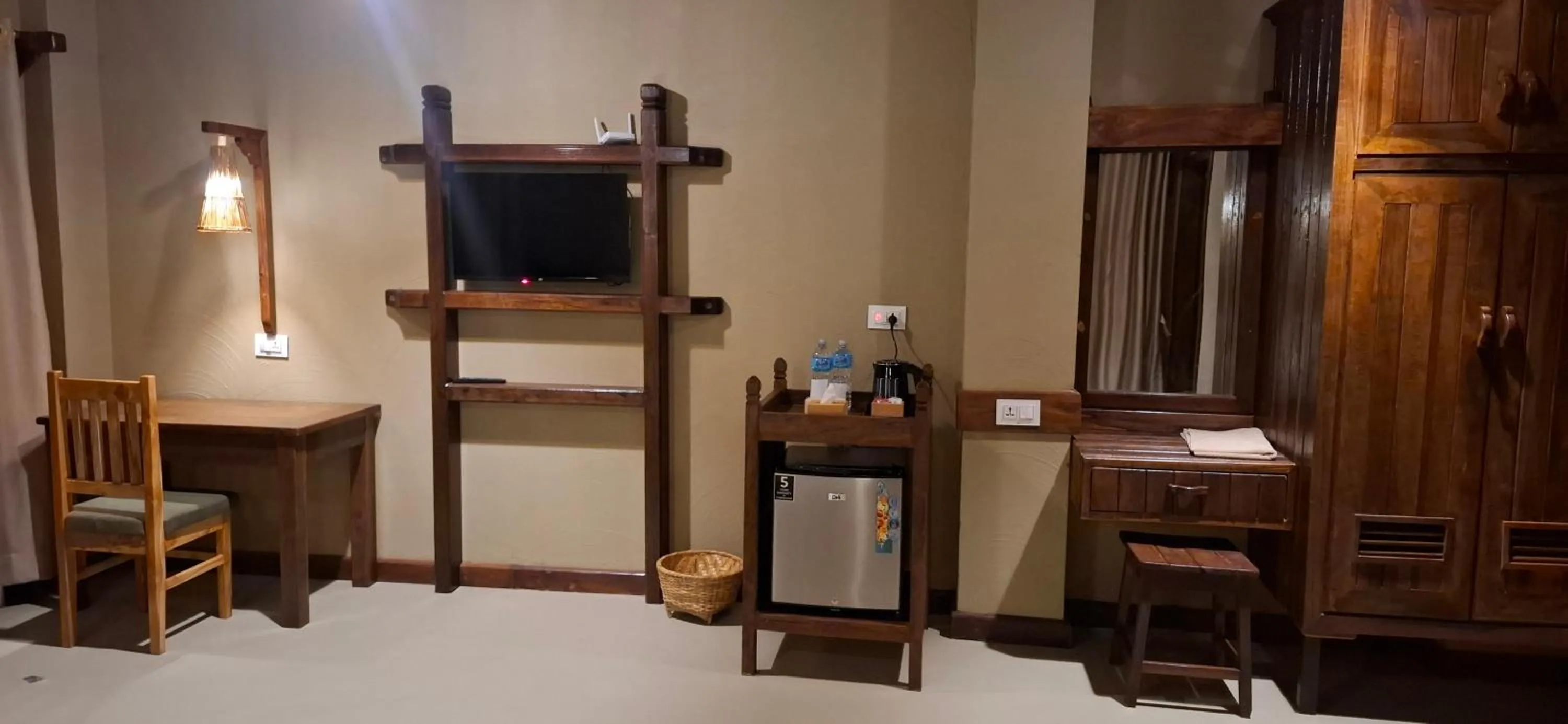 Bedroom in River View Jungle Camp