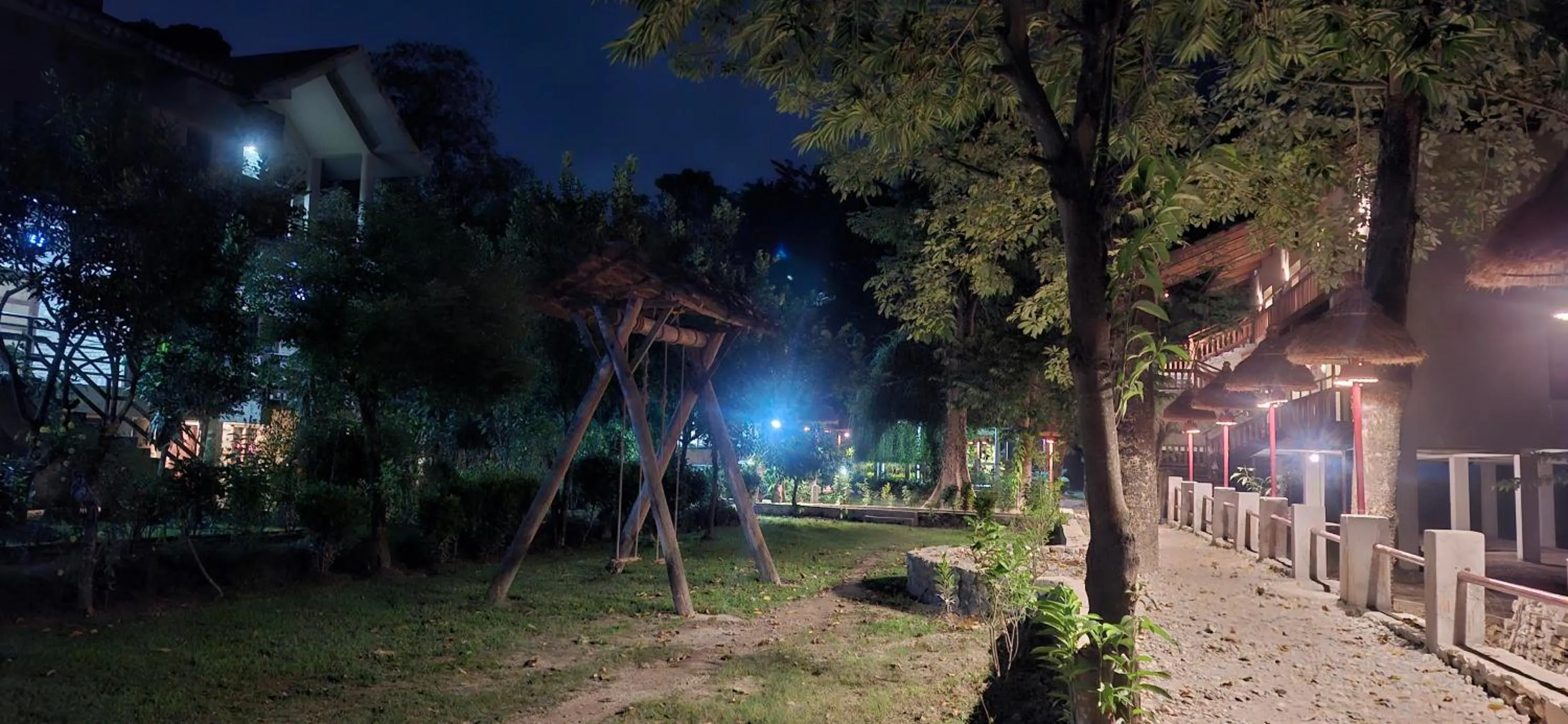 Garden in River View Jungle Camp