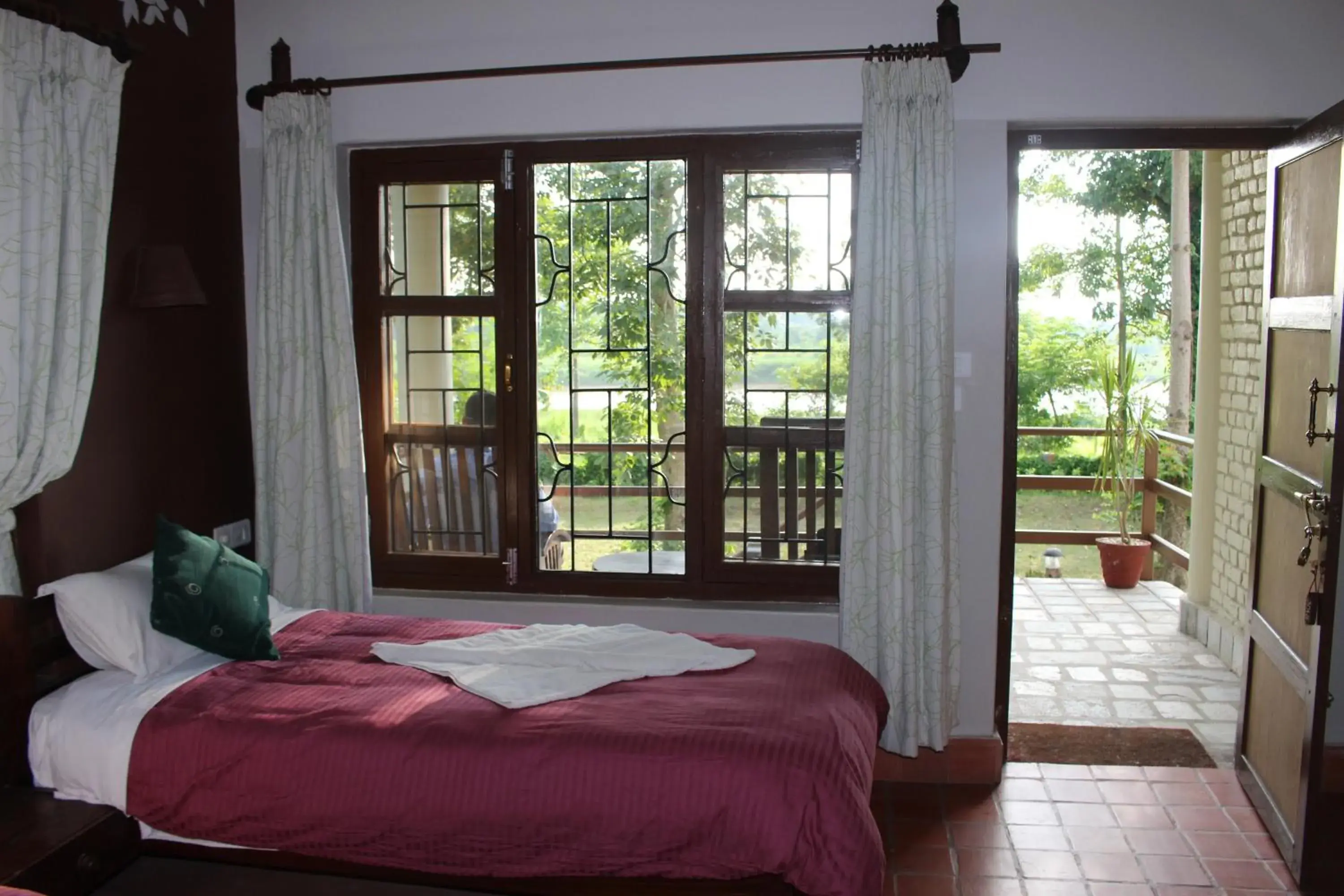 Double or Twin Room in River View Jungle Camp Double or Twin Room in River View Jungle Camp