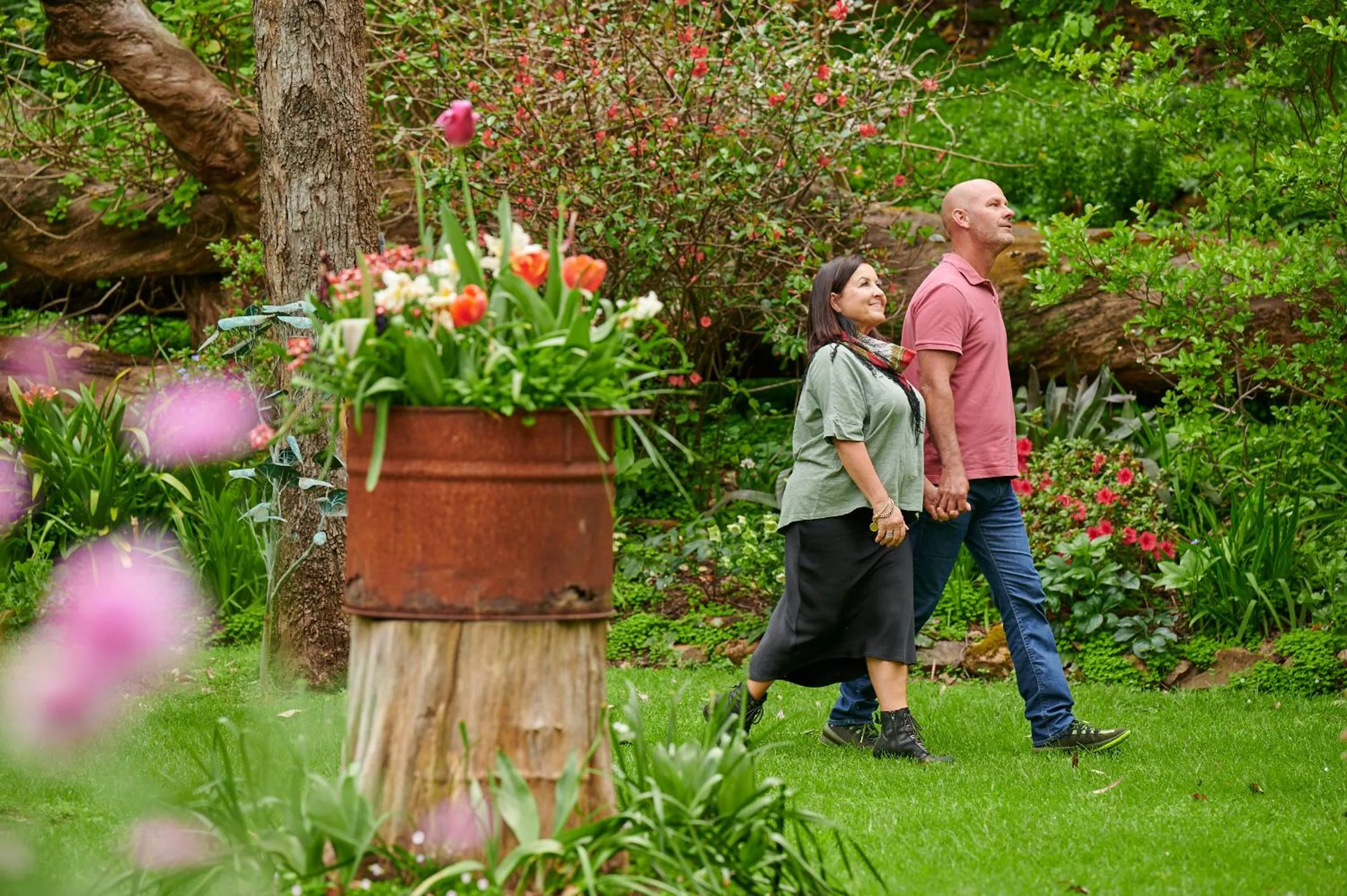 Garden in Holberry House