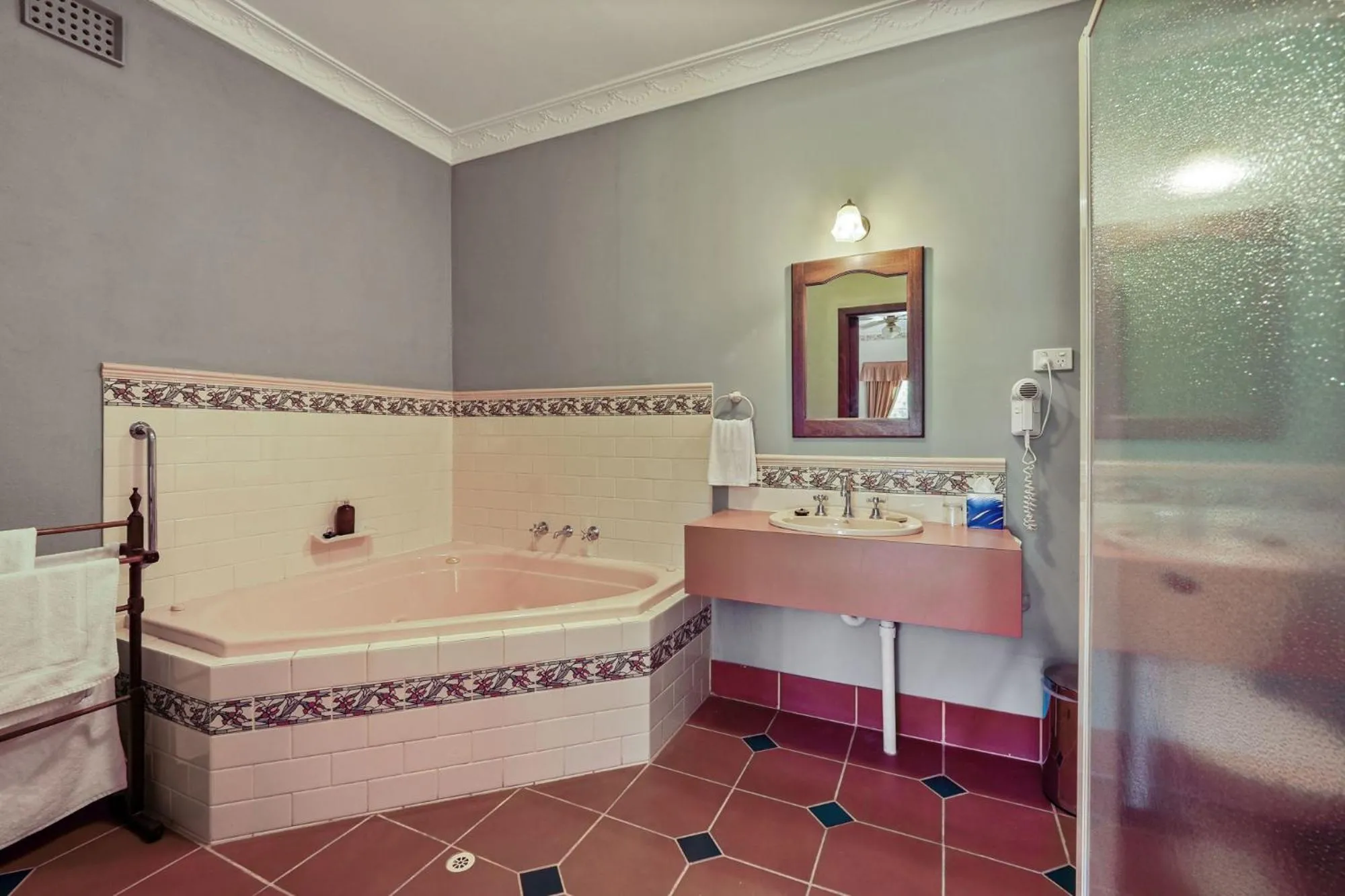 Bathroom in Holberry House