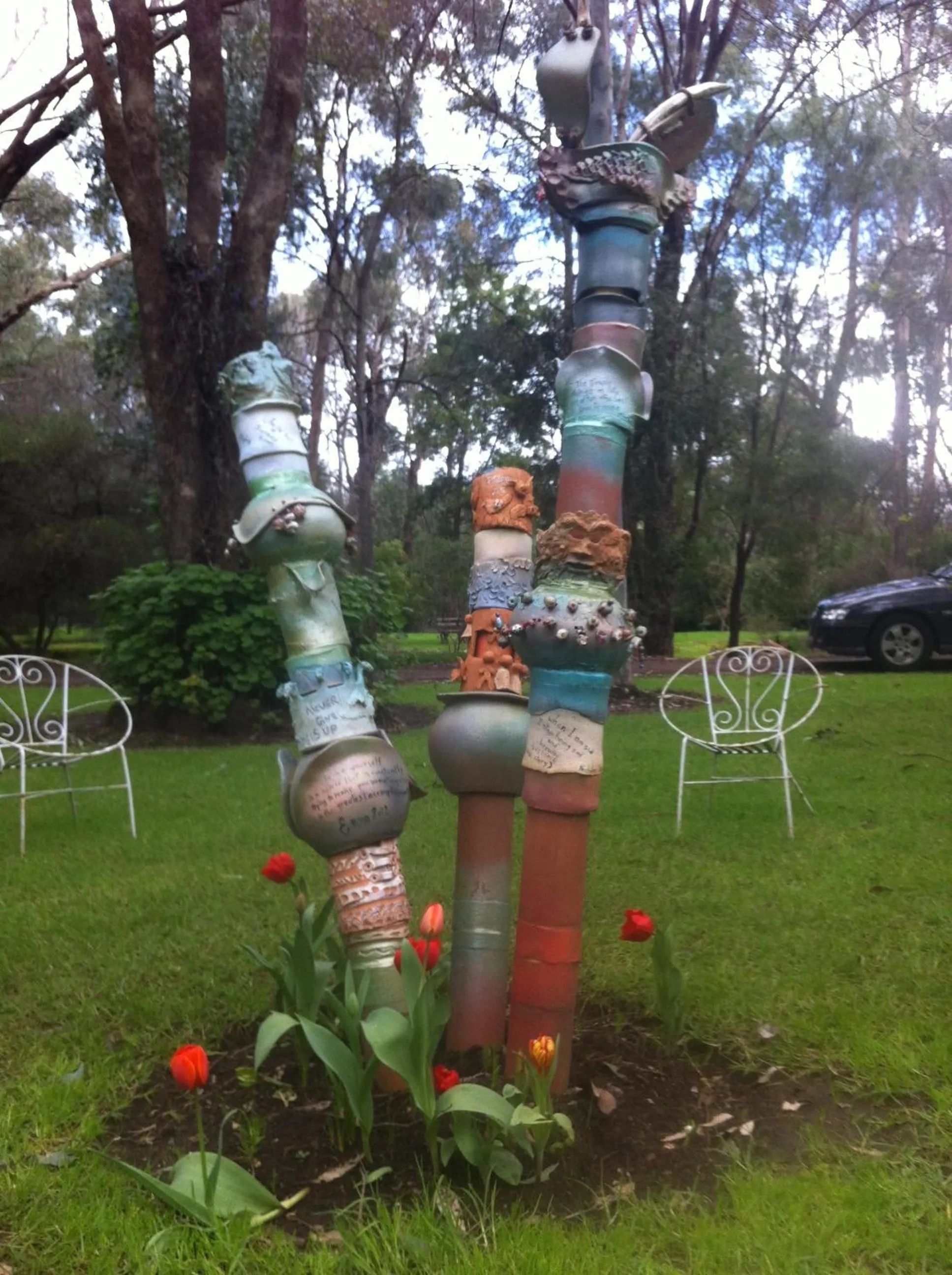Garden in Holberry House