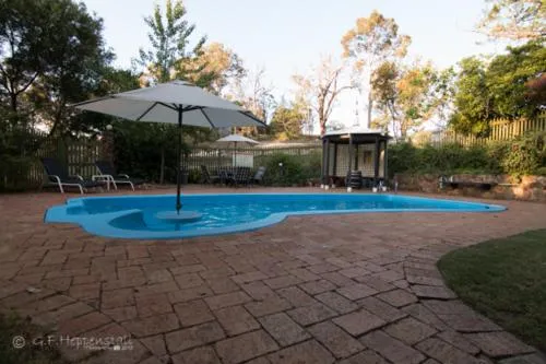 Swimming pool in Holberry House