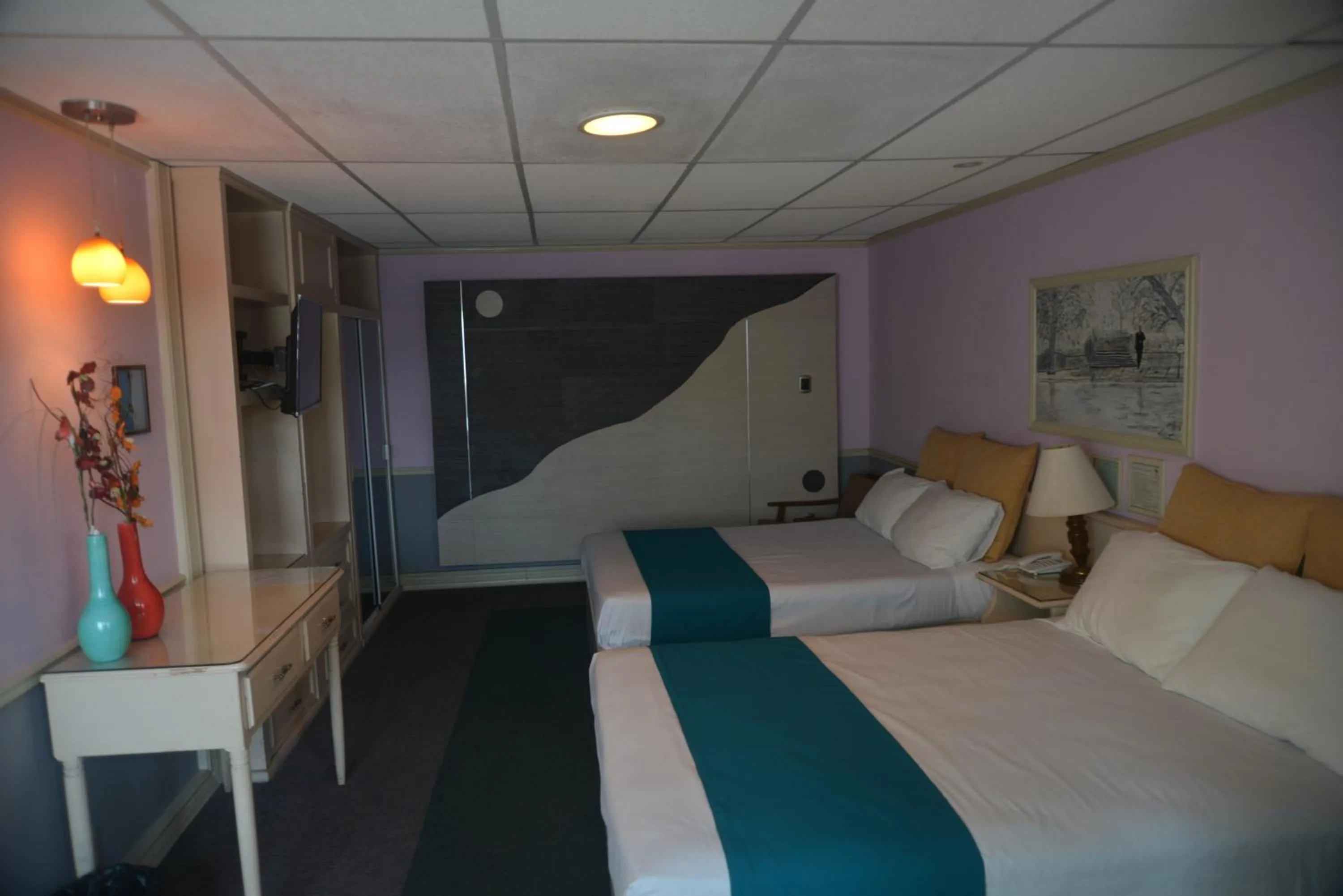 Bed in Hotel Cuellar