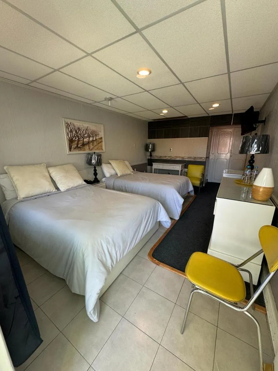 Bed in Hotel Cuellar